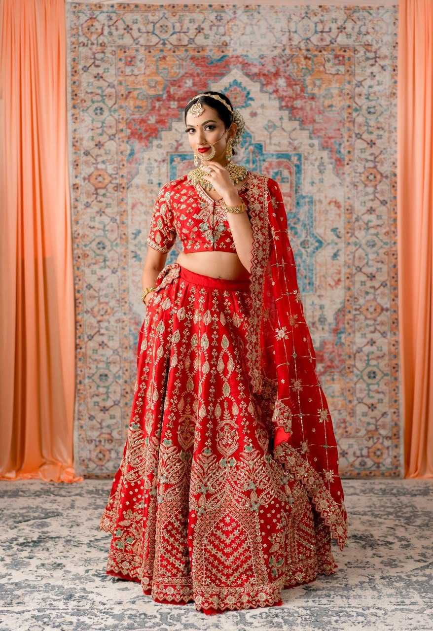 YNF SATIN KESH402 305 LEHENGA WHOLESALE DESIGNER FANCY SATIN LEHENGA MANUFACTURER