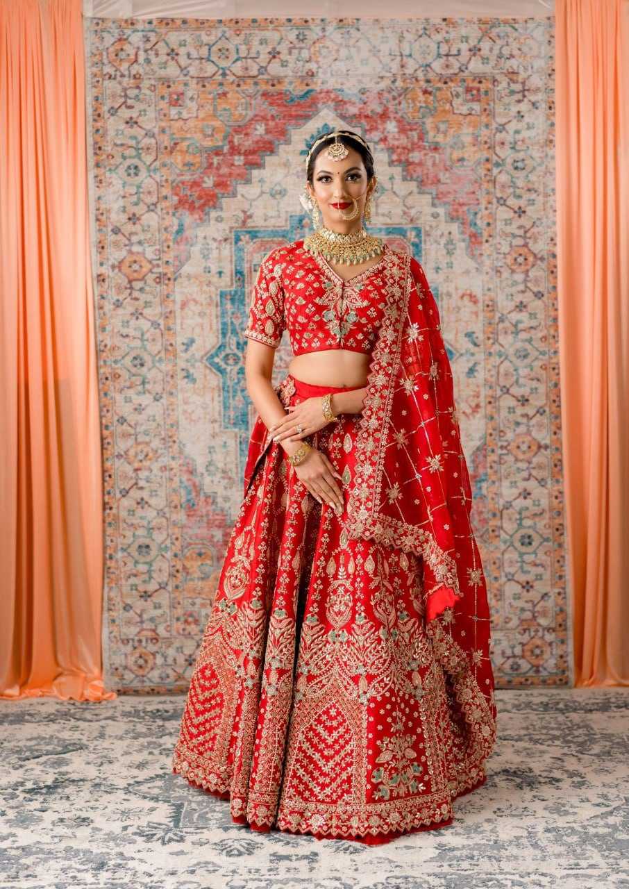 YNF SATIN KESH402 305 LEHENGA WHOLESALE DESIGNER FANCY SATIN LEHENGA MANUFACTURER