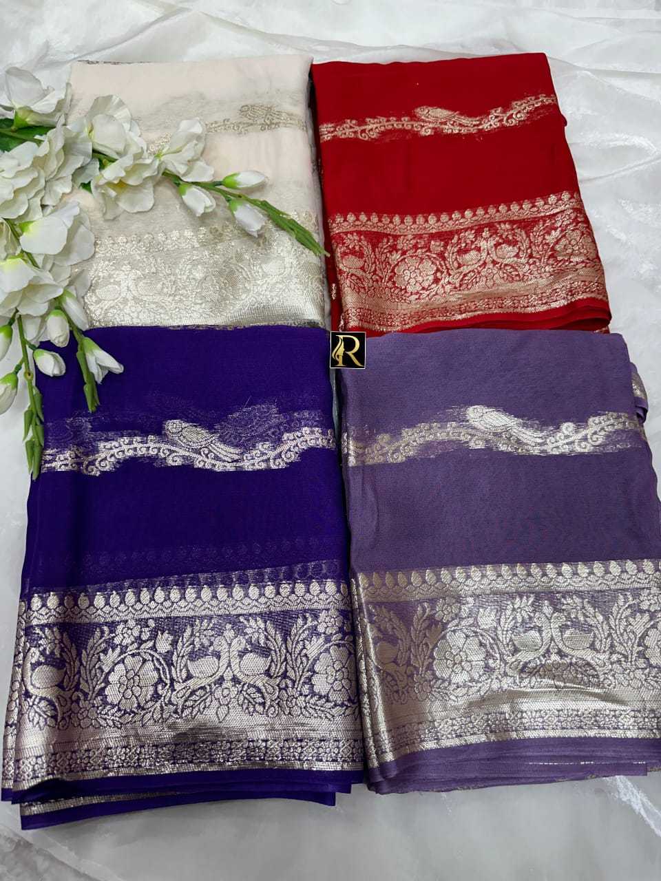 Ynf Satin RIN164 RRS100 Sarees Wholesale Designer Sarees Ready To Wear Sarees Embroidered Sarees Manufacturer