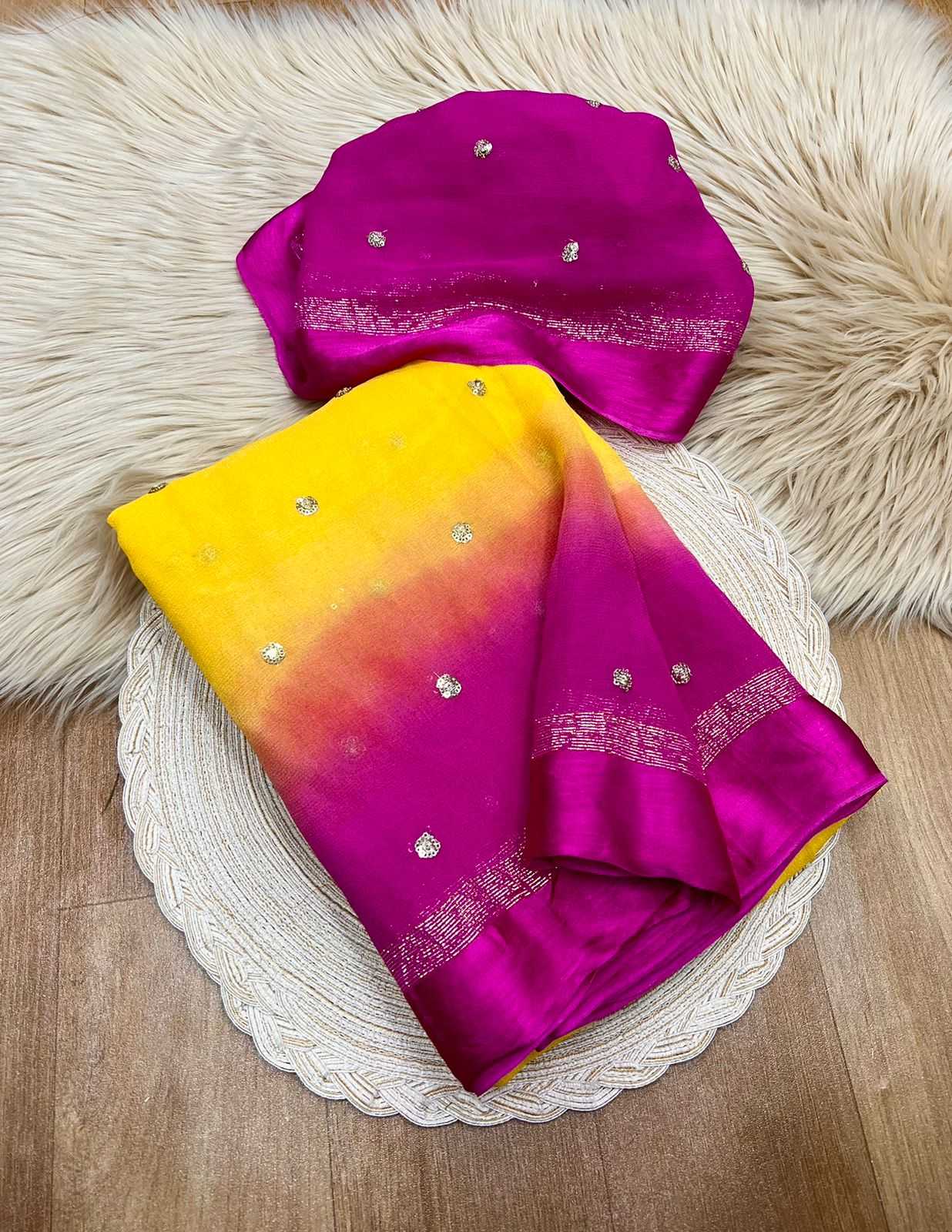 Ynf Satin RIN198 RAA108 Sarees Wholesale Party Wear Sarees Fancy Sarees Sequence Sarees Manufacturer