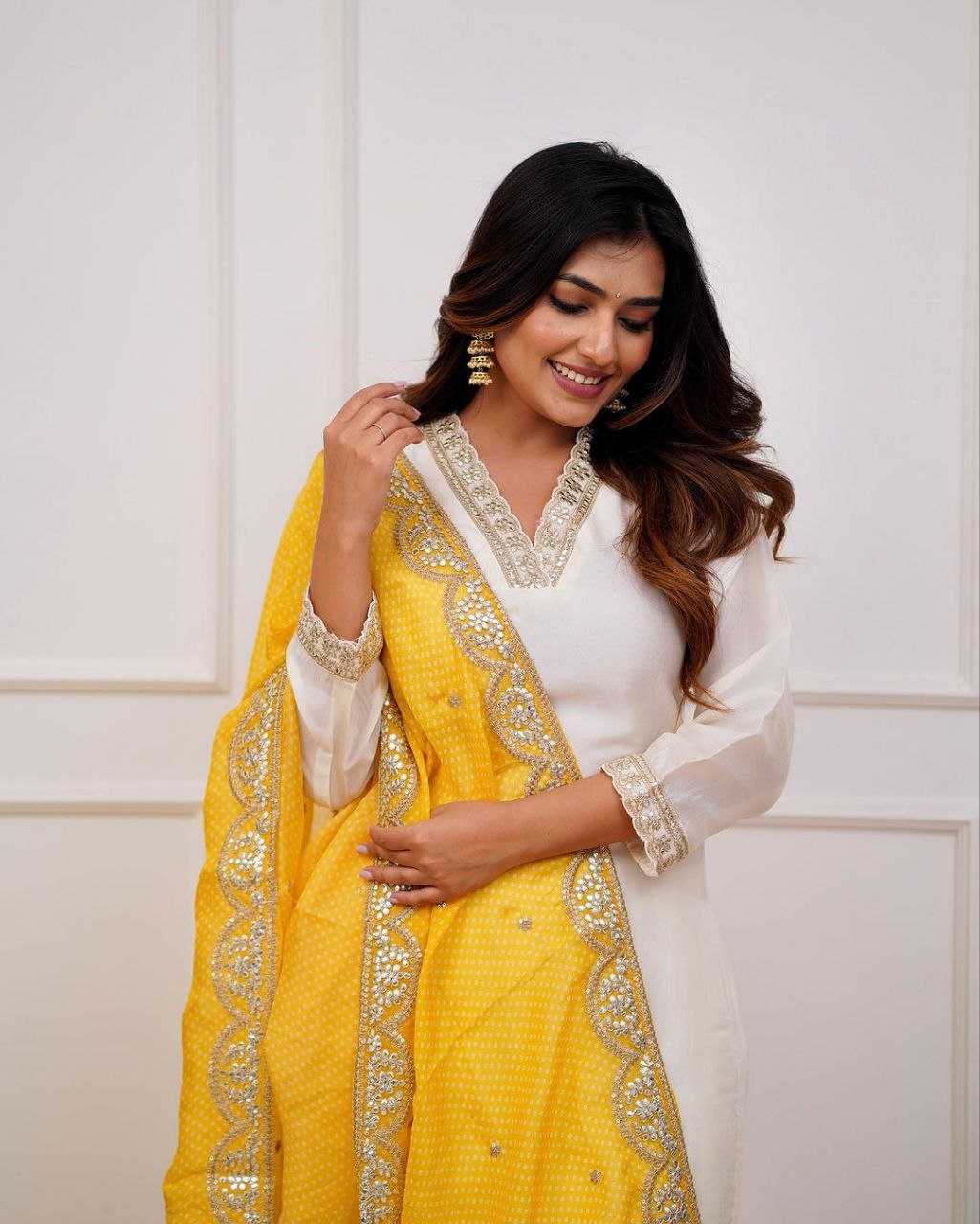 Ynf Silk Cotton KESH354 GRM29 Suits & Dresses Wholesale Embroidery Suits Ladies Silk Suit Designer Suits Manufacturer