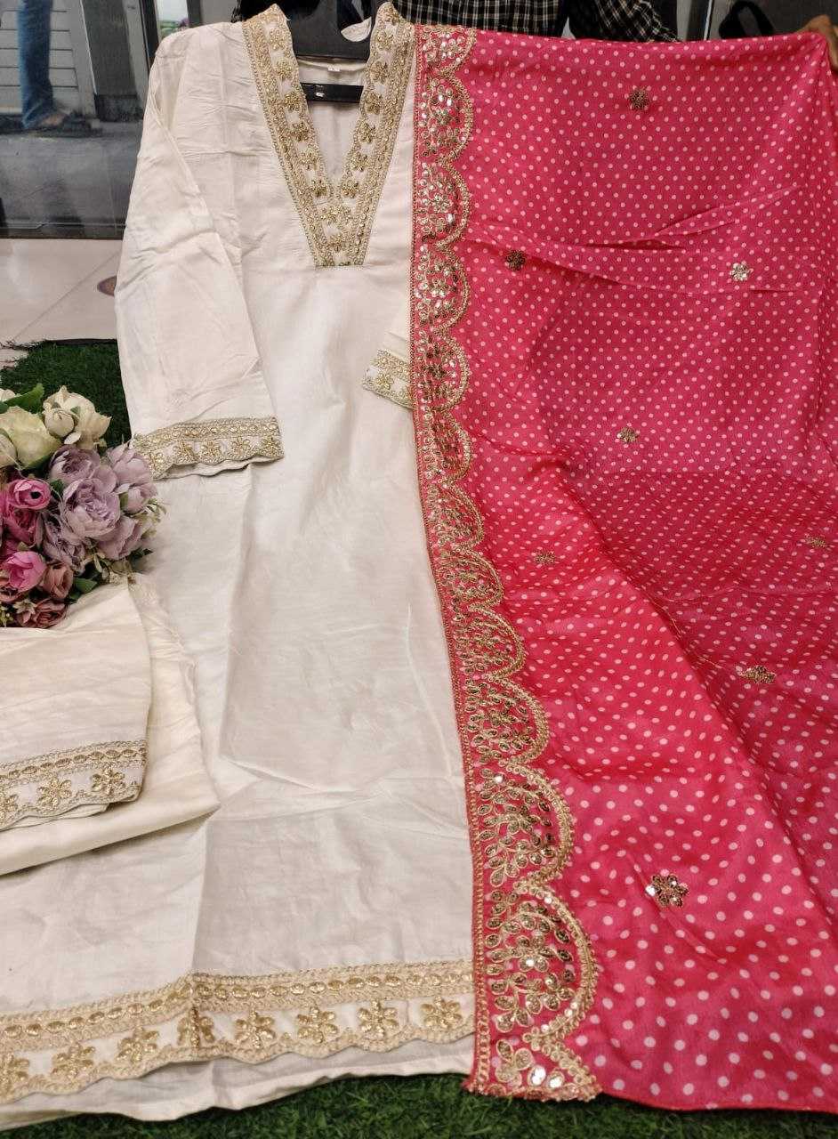 Ynf Silk Cotton KESH354 GRM29 Suits & Dresses Wholesale Embroidery Suits Ladies Silk Suit Designer Suits Manufacturer