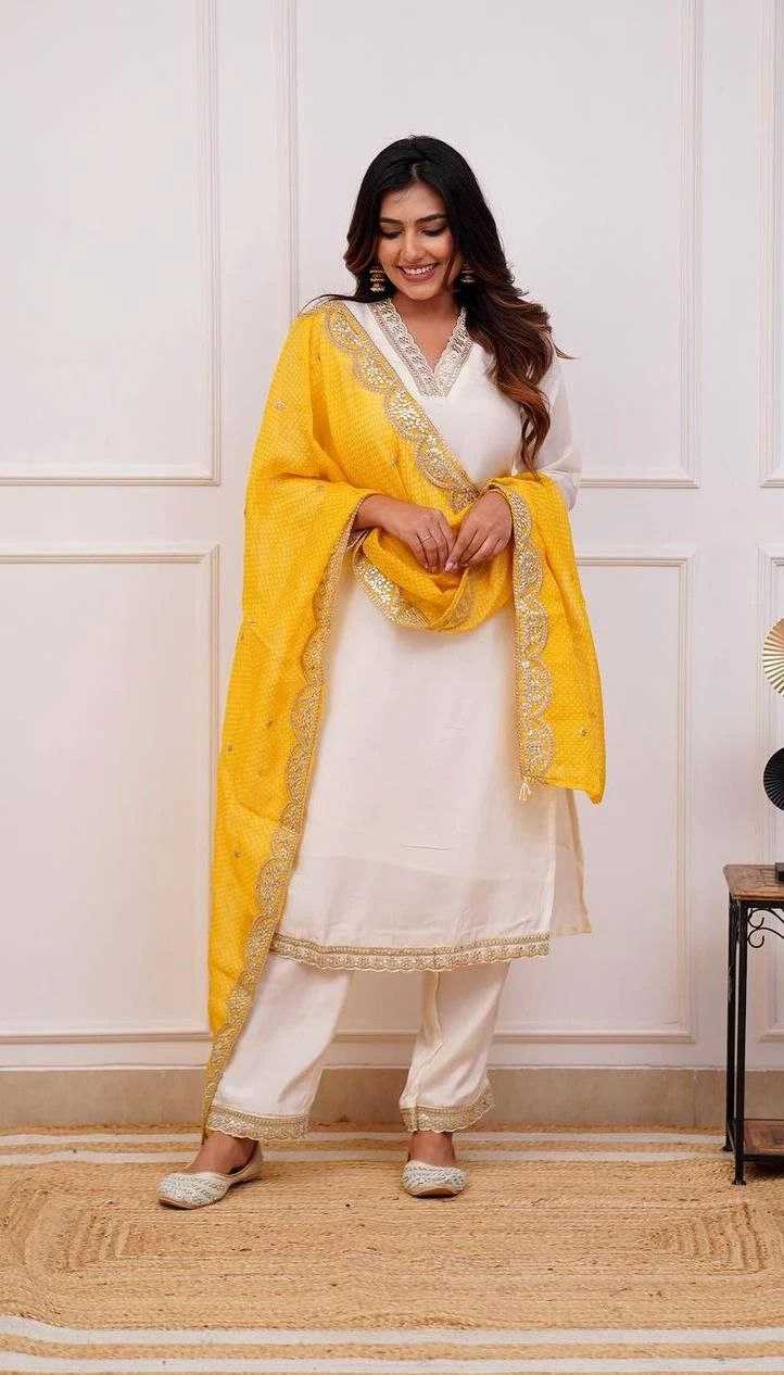 Ynf Silk Cotton KESH354 GRM29 Suits & Dresses Wholesale Embroidery Suits Ladies Silk Suit Designer Suits Manufacturer