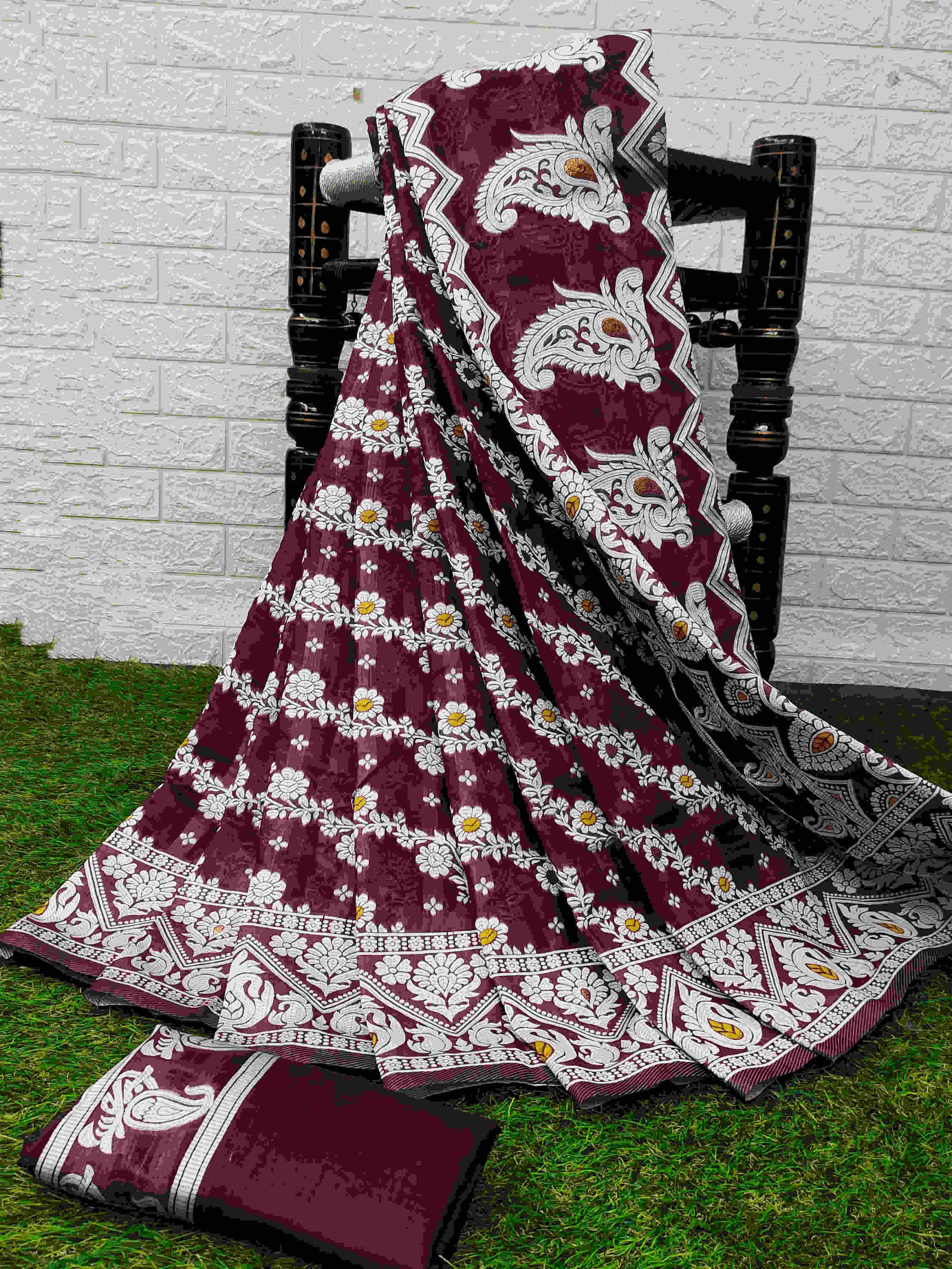 Ynf Silk Cotton RIN113 4149 Silk Sarees Wholesale Printed Silk Saree Cotton Silk Sarees Fancy Silk Sarees Manufacturer