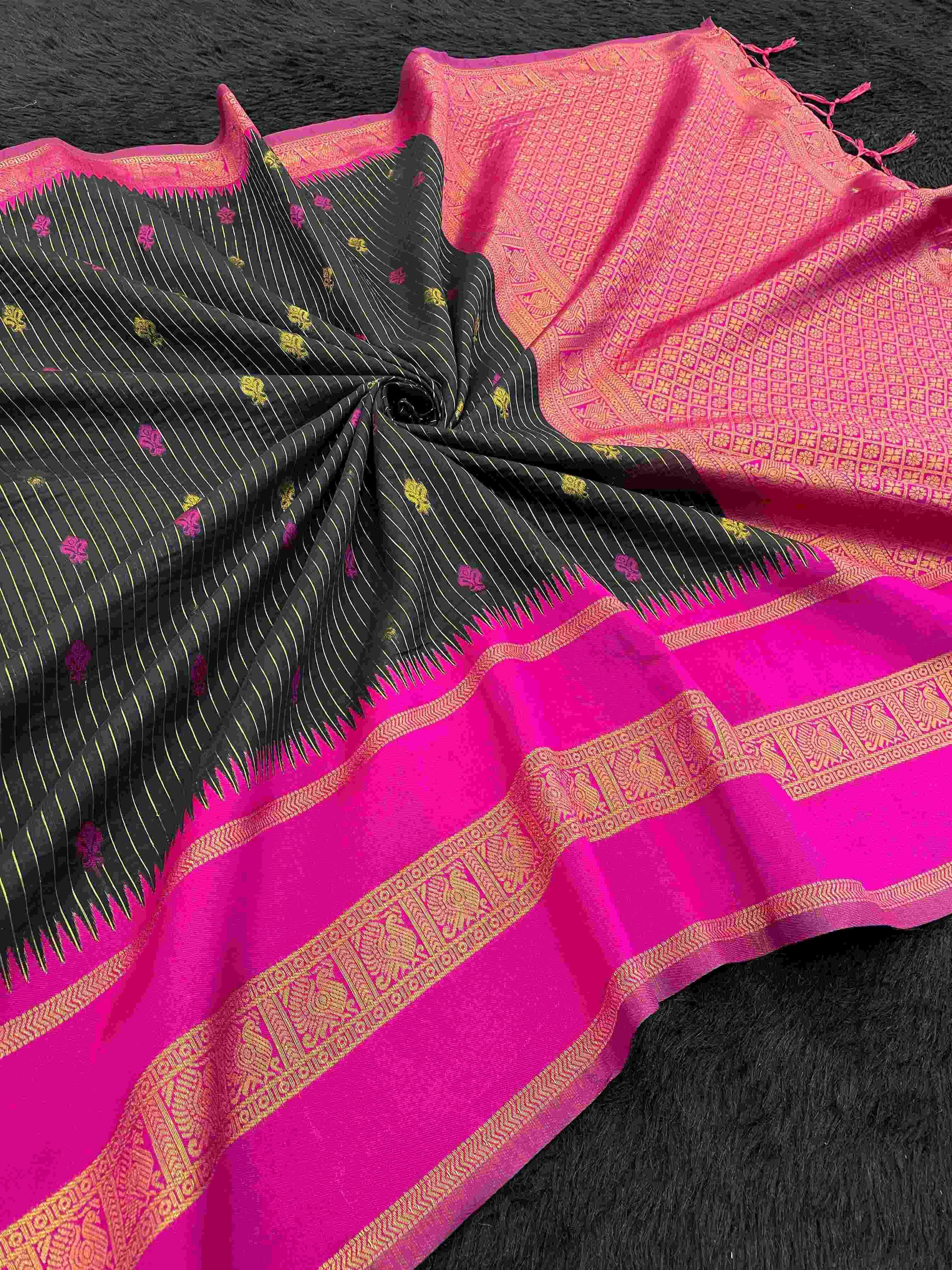 YNF SILK KESH161 TRM11 SILK SAREE WHOLESALE TRADITIONAL PURE ZARI  SILK SAREE MANUFACTURER