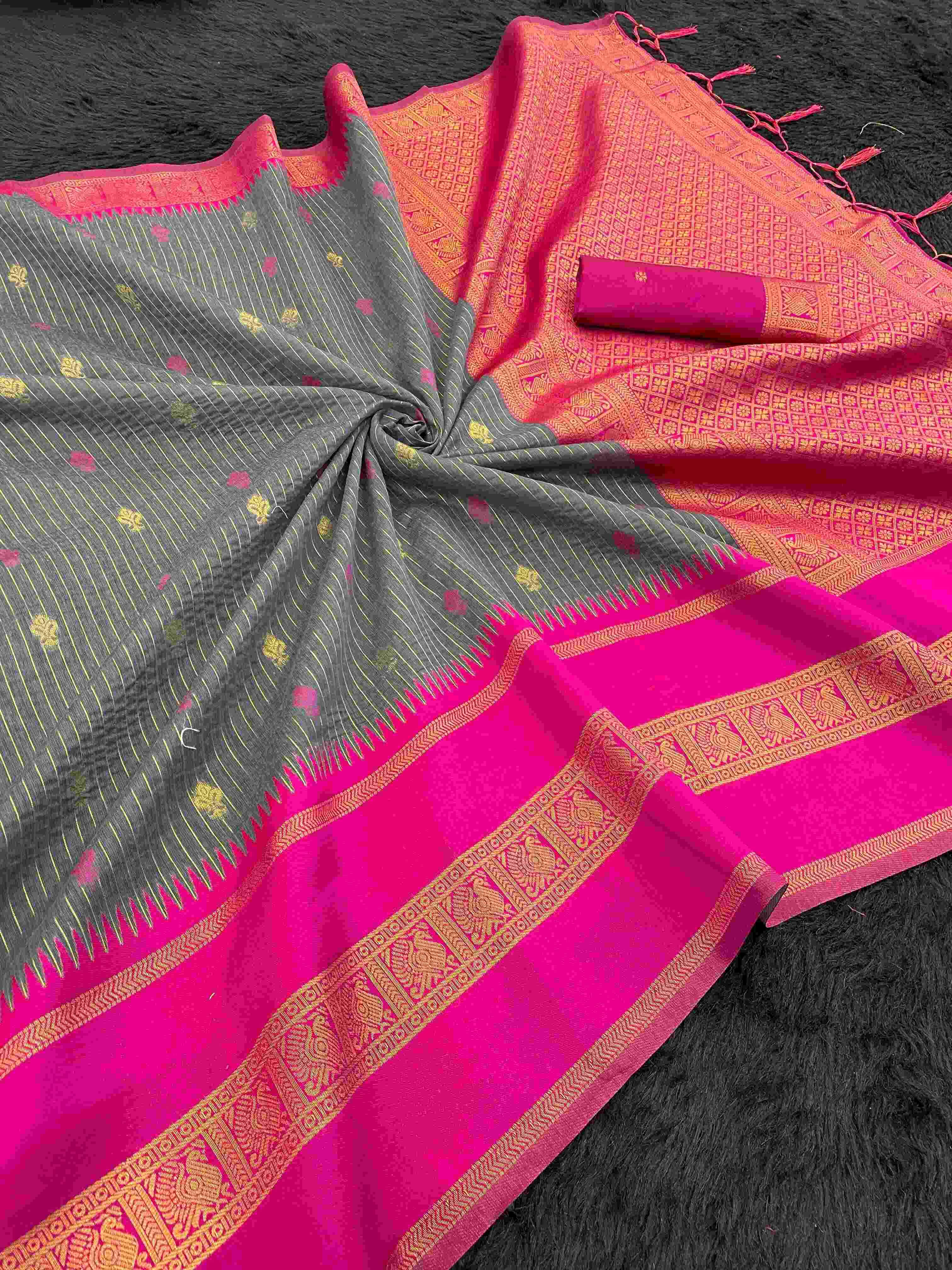 YNF SILK KESH161 TRM11 SILK SAREE WHOLESALE TRADITIONAL PURE ZARI  SILK SAREE MANUFACTURER