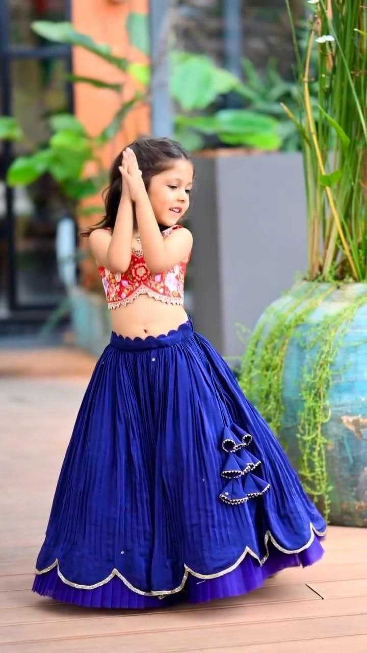 YNF SILK KESH168 MNT51KIDS LEHENGA WHOLESALE DESIGNER BABY GIRL LEHENGA CHOLIS MANUFACTURER