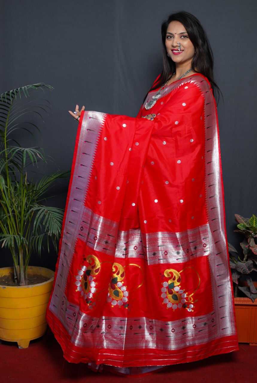 YNF SILK KESH374  nath paithani SAREES WHOLESALE PAITHANI BANARASI HEAVY SILK SAREES MANUFACTURER