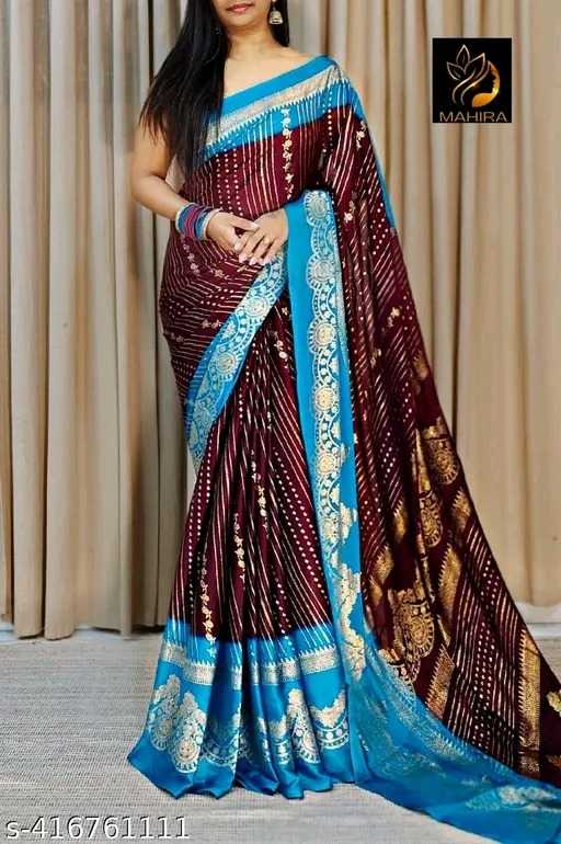 Ynf Silk KESH381 VDP07 Silk Sarees Wholesale Printed Silk Saree Party Wear Silk Sarees Fancy Silk Sarees Manufacturer