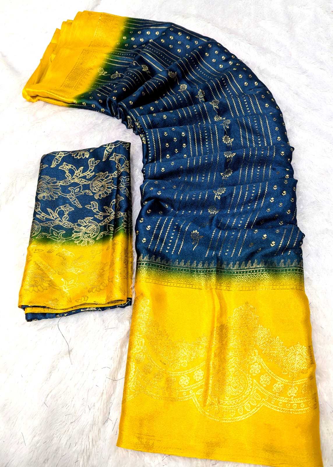 Ynf Silk KESH381 VDP07 Silk Sarees Wholesale Printed Silk Saree Party Wear Silk Sarees Fancy Silk Sarees Manufacturer