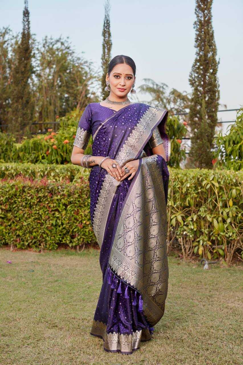 YNF SILK RIN144 KESAR SAREE WHOLESALE DESIGNER SATIN SILK SAREES MANUFACTURER