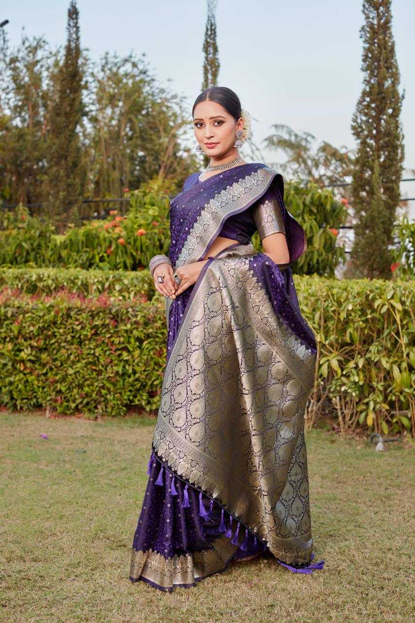 YNF SILK RIN144 KESAR SAREE WHOLESALE DESIGNER SATIN SILK SAREES MANUFACTURER