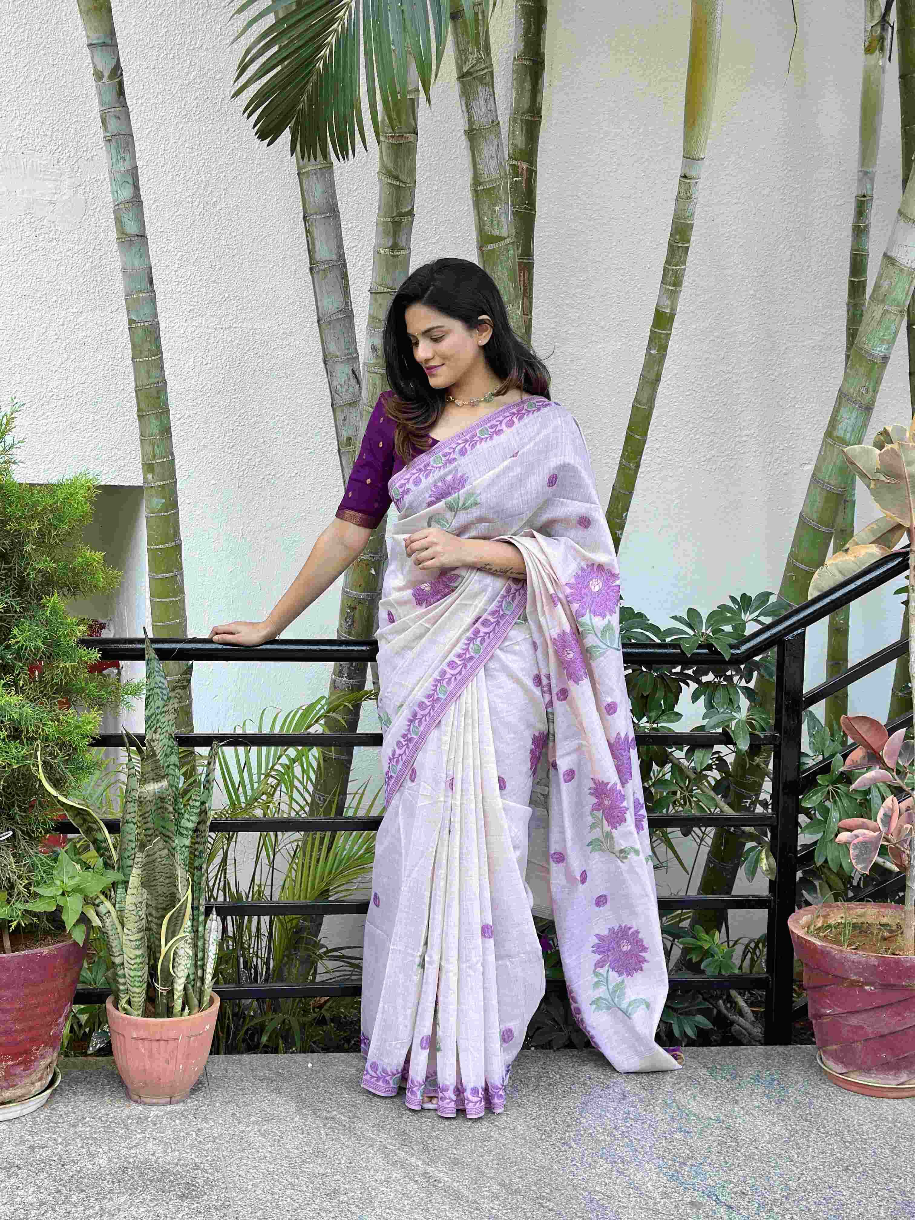 Ynf Soft Cotton KESH166 MUGA COTTON 202 Sarees Wholesale Fancy Sarees Traditional Sarees Cotton Sarees Manufacturer