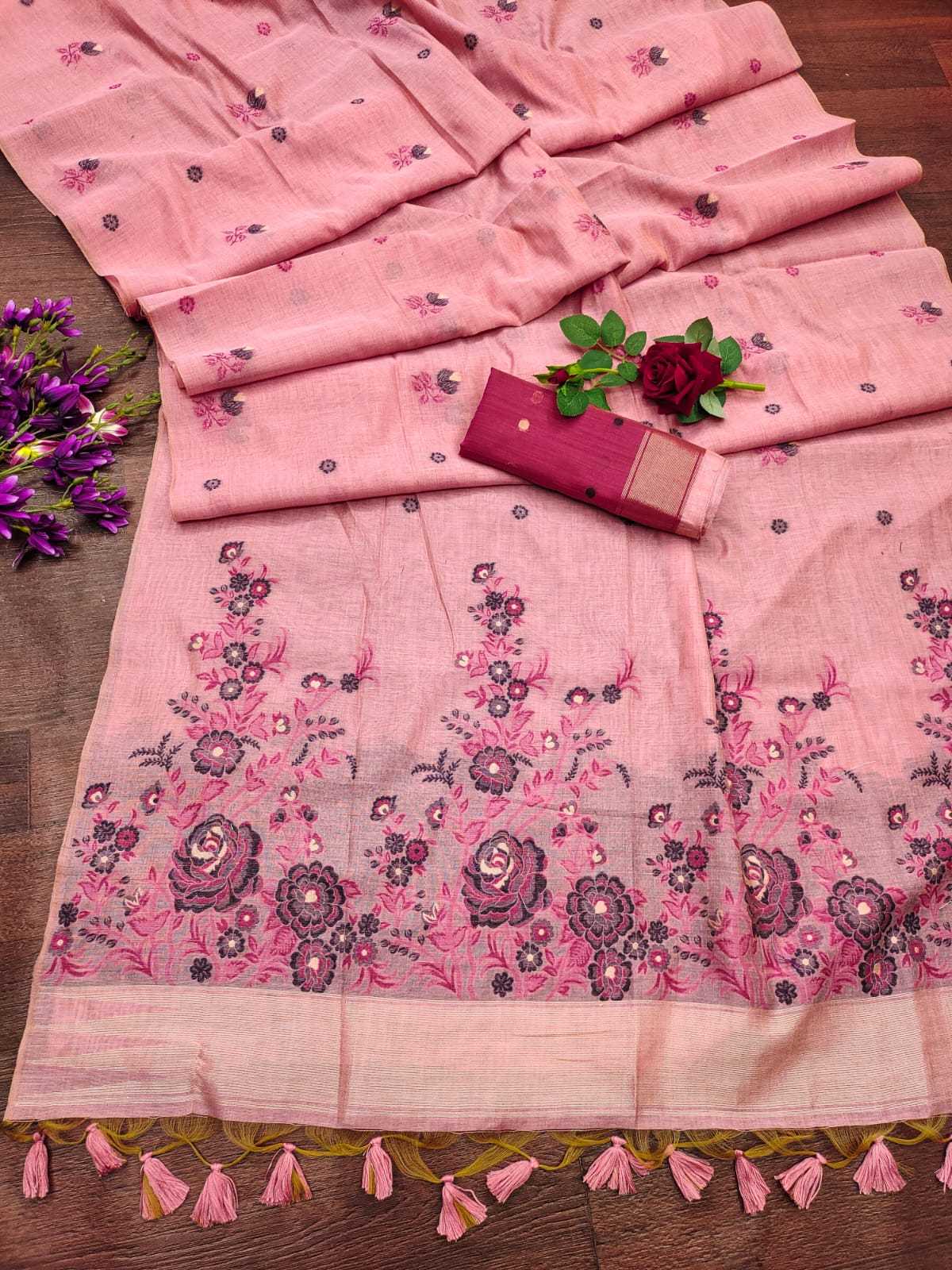 Ynf Soft Cotton KESH364 JHP18 Sarees Wholesale Floral Sarees Cotton Sarees Sarees With Blouse Manufacturer