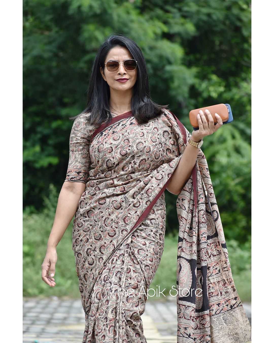 YNF SOFT COTTON KESH388 201 Kalamkari SAREE WHOLESALE KALAMKARI COTTON LADIES SAREE MANUFACTURER