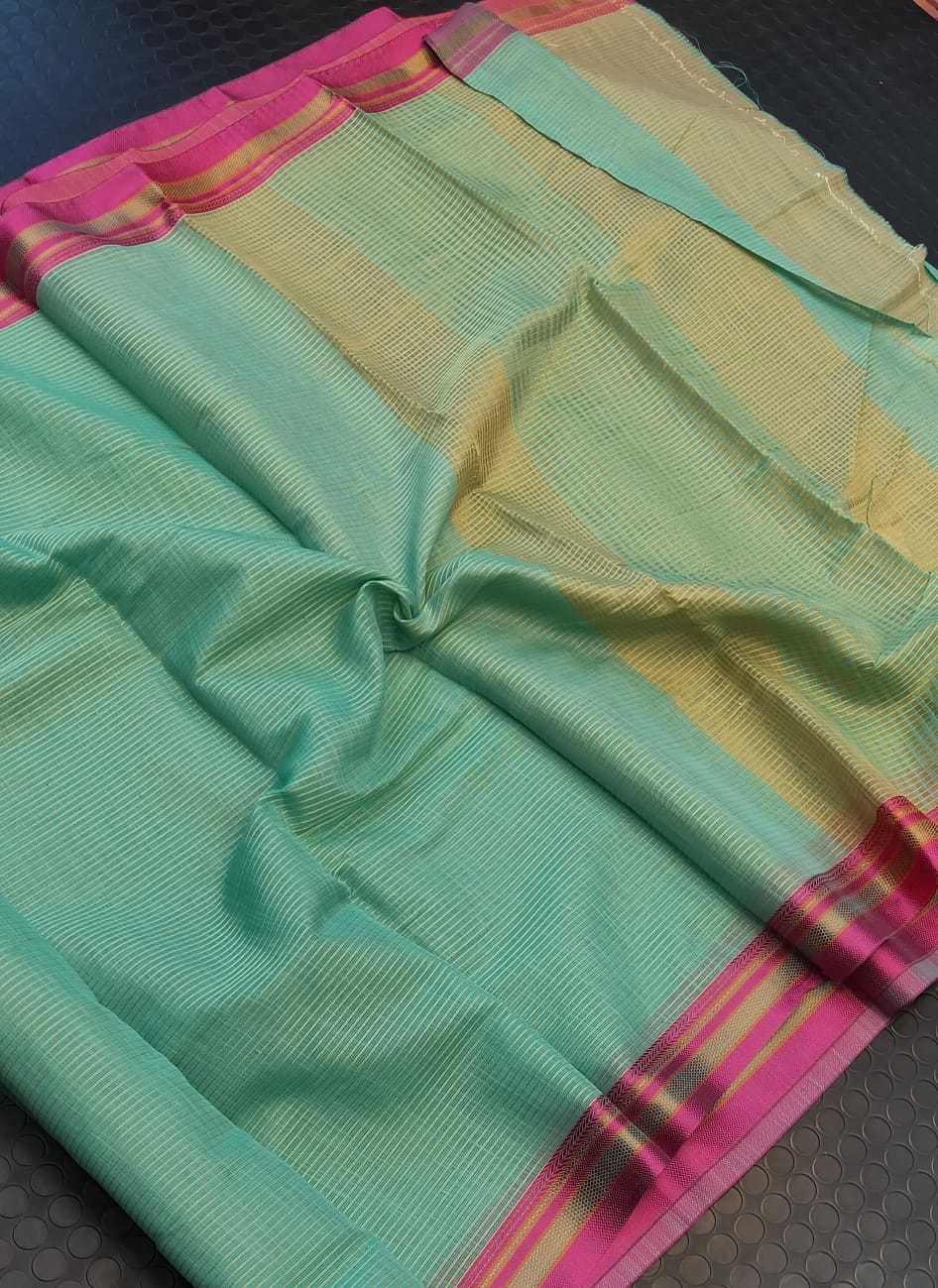 YNF SOFT COTTON SILK KESH182 VENTO SAREES WHOLESALE COTTON ZARI BORDER FANCY SAREES MANUFACTURER