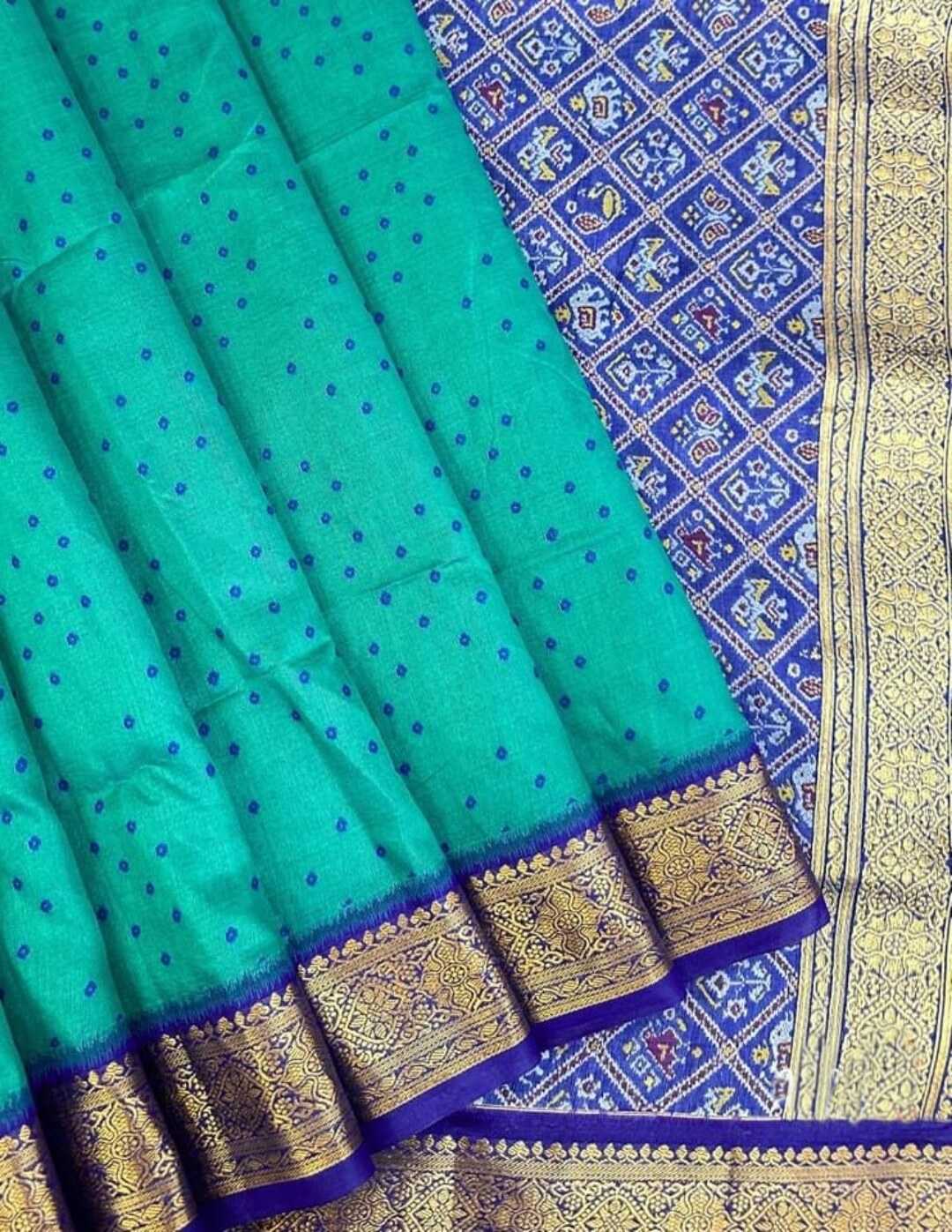 Ynf Soft Silk KESH166 TULSI PATOLA 1 Silk Sarees Wholesale Soft Silk Sarees Patola Sarees Zari Border Silk Sarees Manufacturer