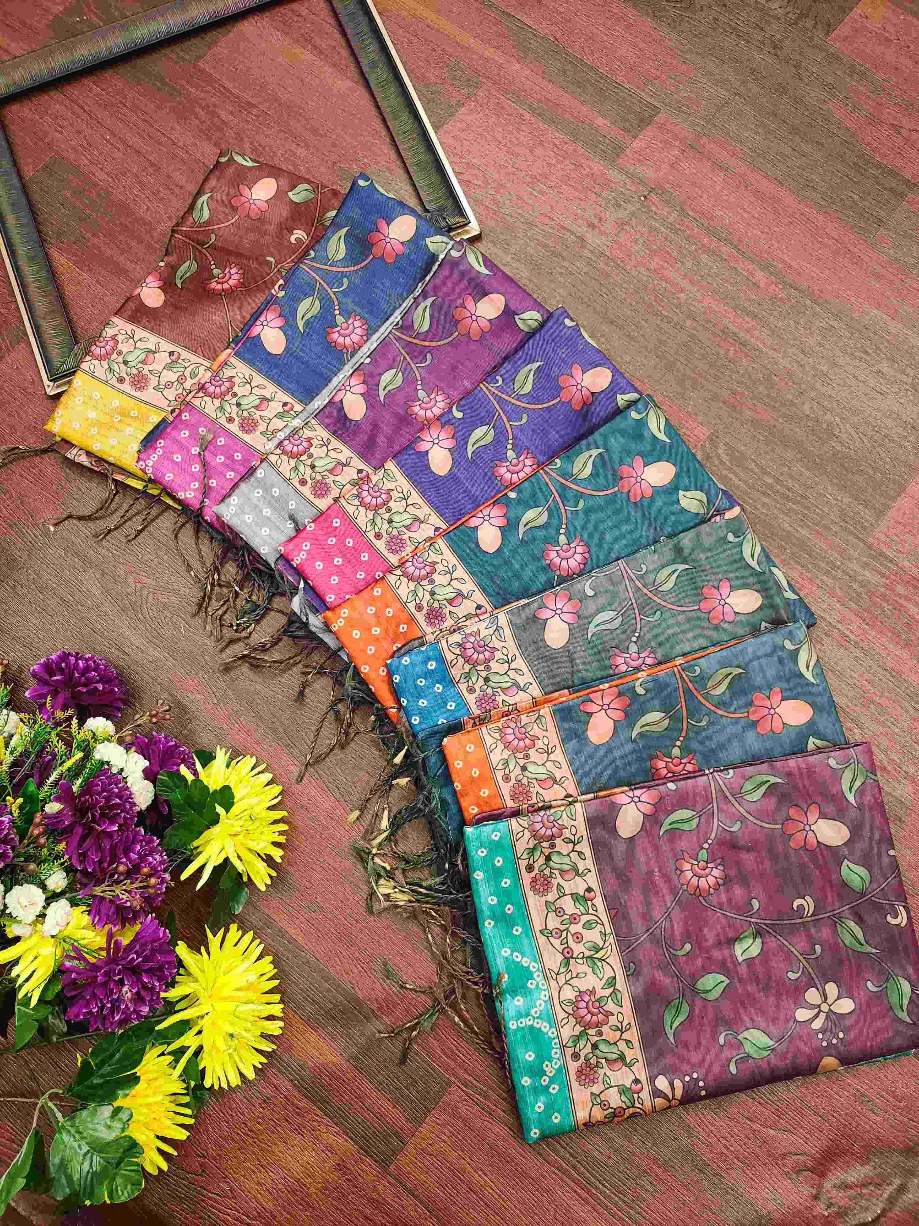 Ynf Soft Silk KESH166 YOGITA BANDHANI Silk Sarees Wholesale Soft Silk Sarees Traditional Silk Sarees Kalamkari Silk Sarees Manufacturer