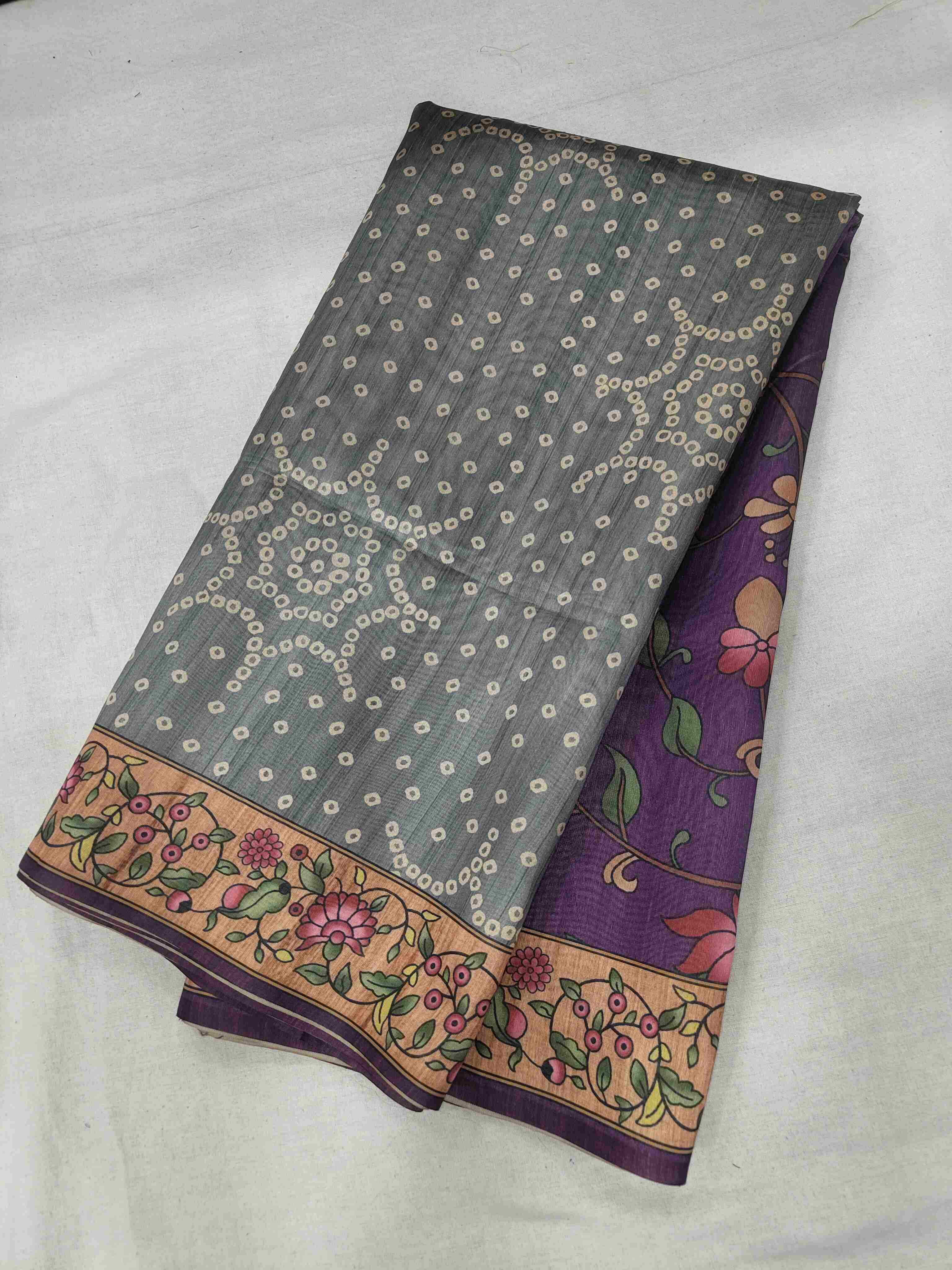 Ynf Soft Silk KESH166 YOGITA BANDHANI Silk Sarees Wholesale Soft Silk Sarees Traditional Silk Sarees Kalamkari Silk Sarees Manufacturer