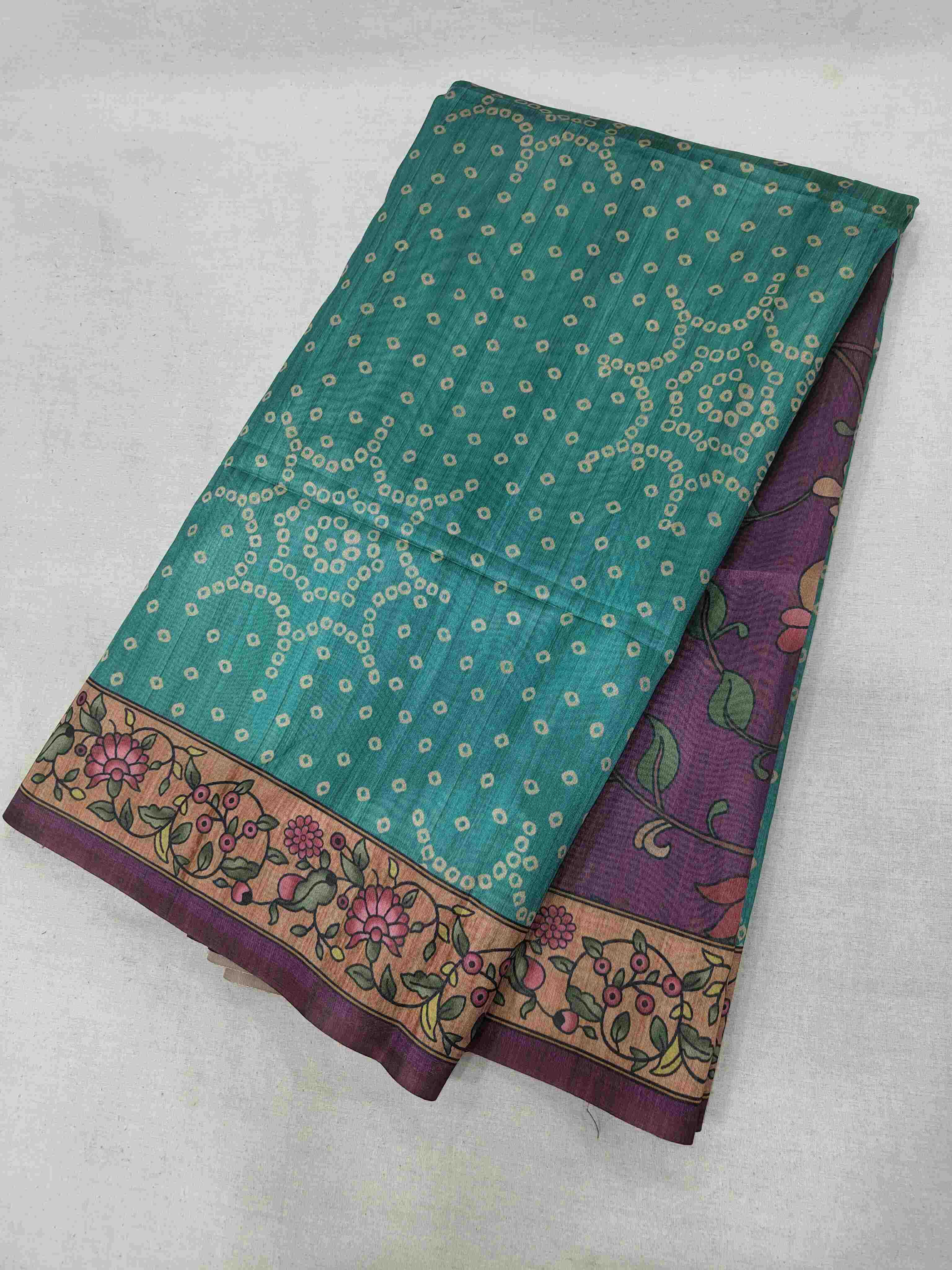 Ynf Soft Silk KESH166 YOGITA BANDHANI Silk Sarees Wholesale Soft Silk Sarees Traditional Silk Sarees Kalamkari Silk Sarees Manufacturer