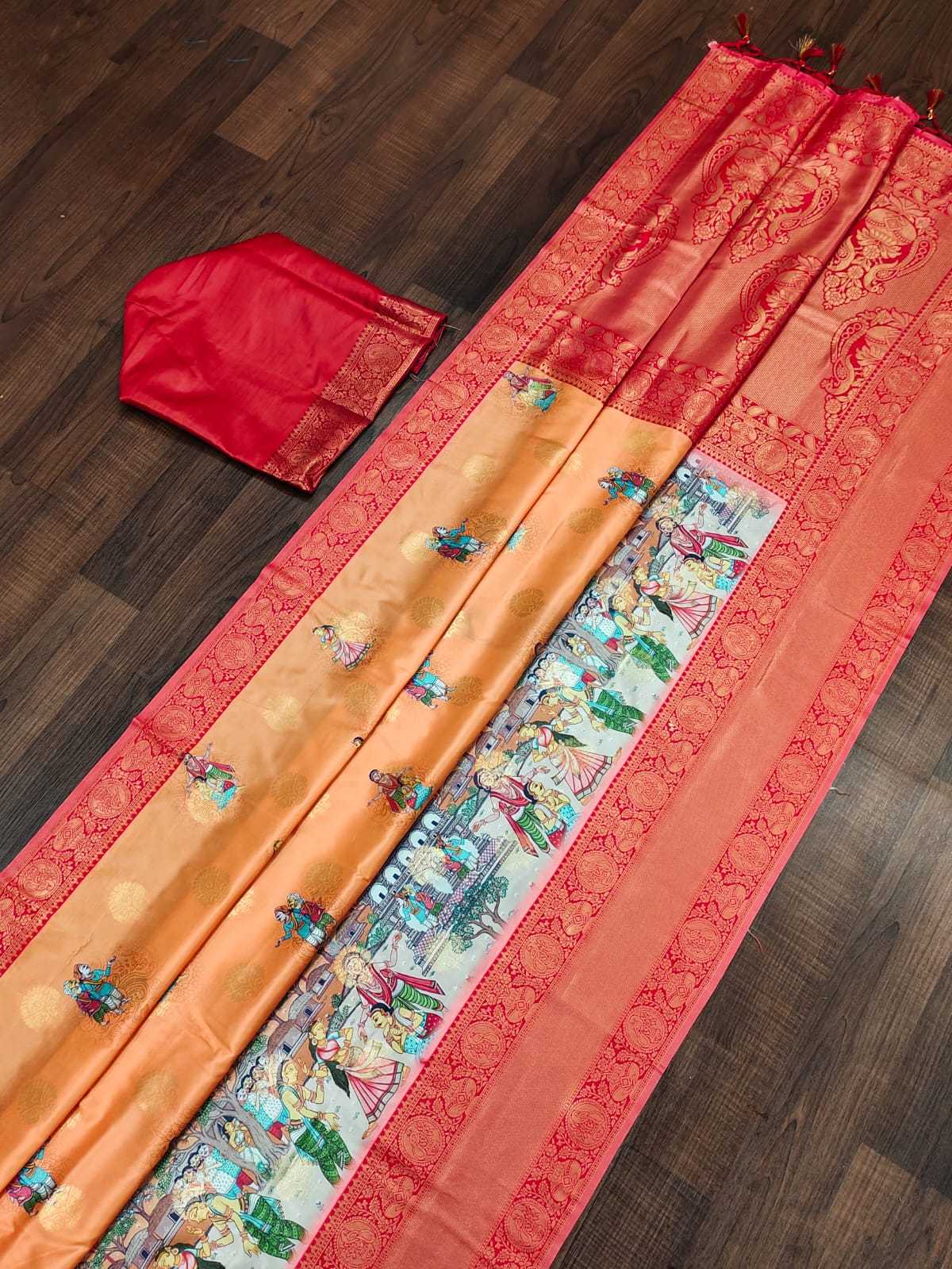 Ynf Soft Silk KESH203 MTW54 Silk Sarees Wholesale Soft Silk Sarees Designer Silk Sarees Kalamkari Silk Sarees Manufacturer