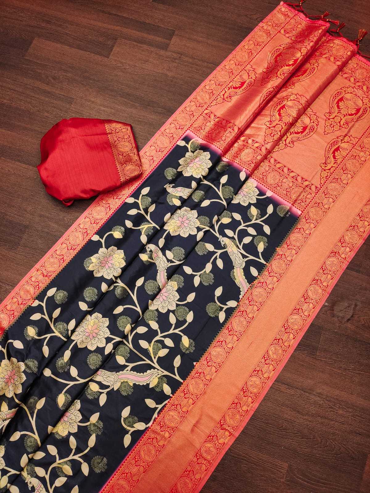 Ynf Soft Silk KESH203 MTW54 Silk Sarees Wholesale Soft Silk Sarees Designer Silk Sarees Kalamkari Silk Sarees Manufacturer