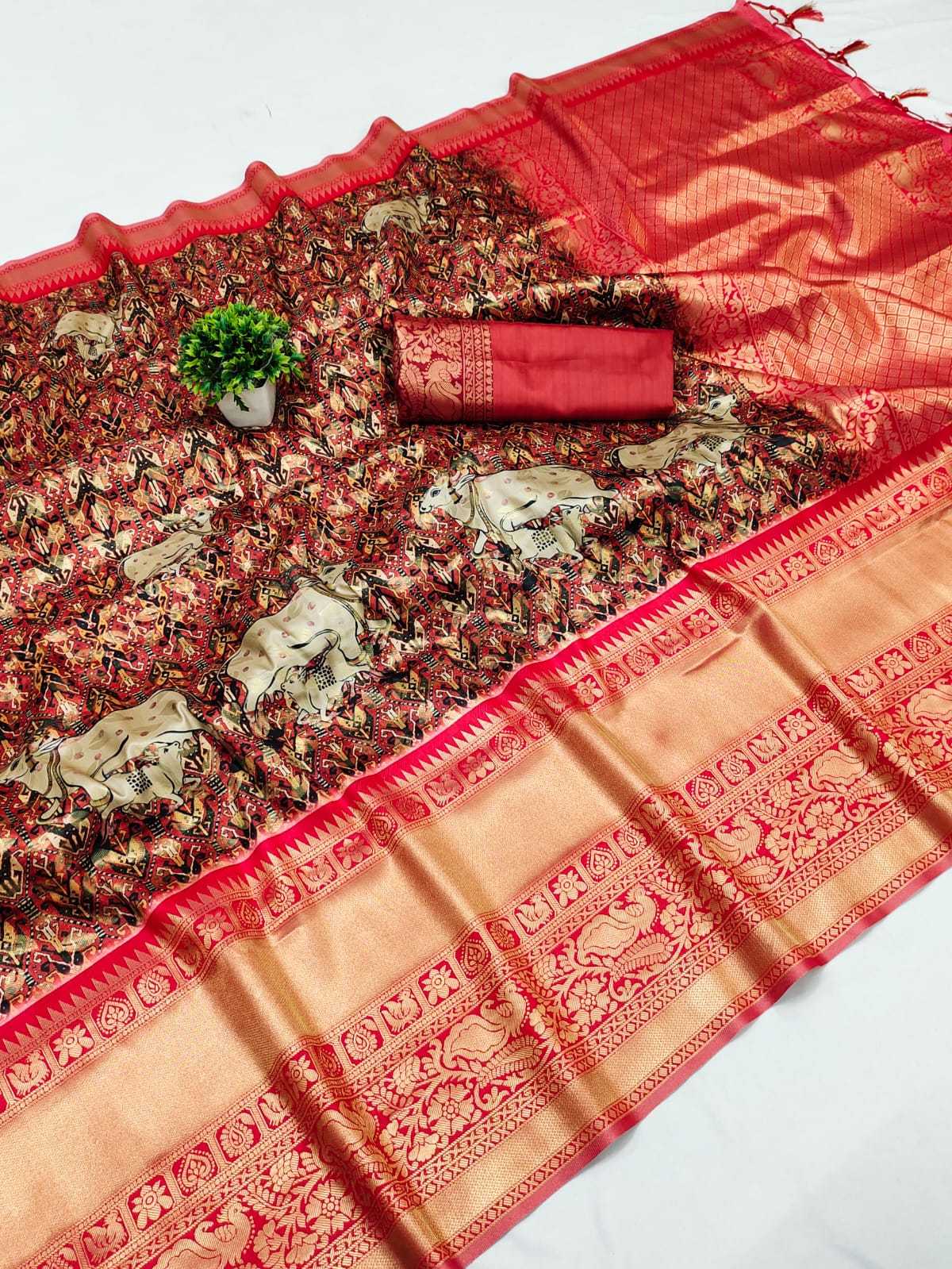 Ynf Soft Silk KESH203 MTW54 Silk Sarees Wholesale Soft Silk Sarees Designer Silk Sarees Kalamkari Silk Sarees Manufacturer