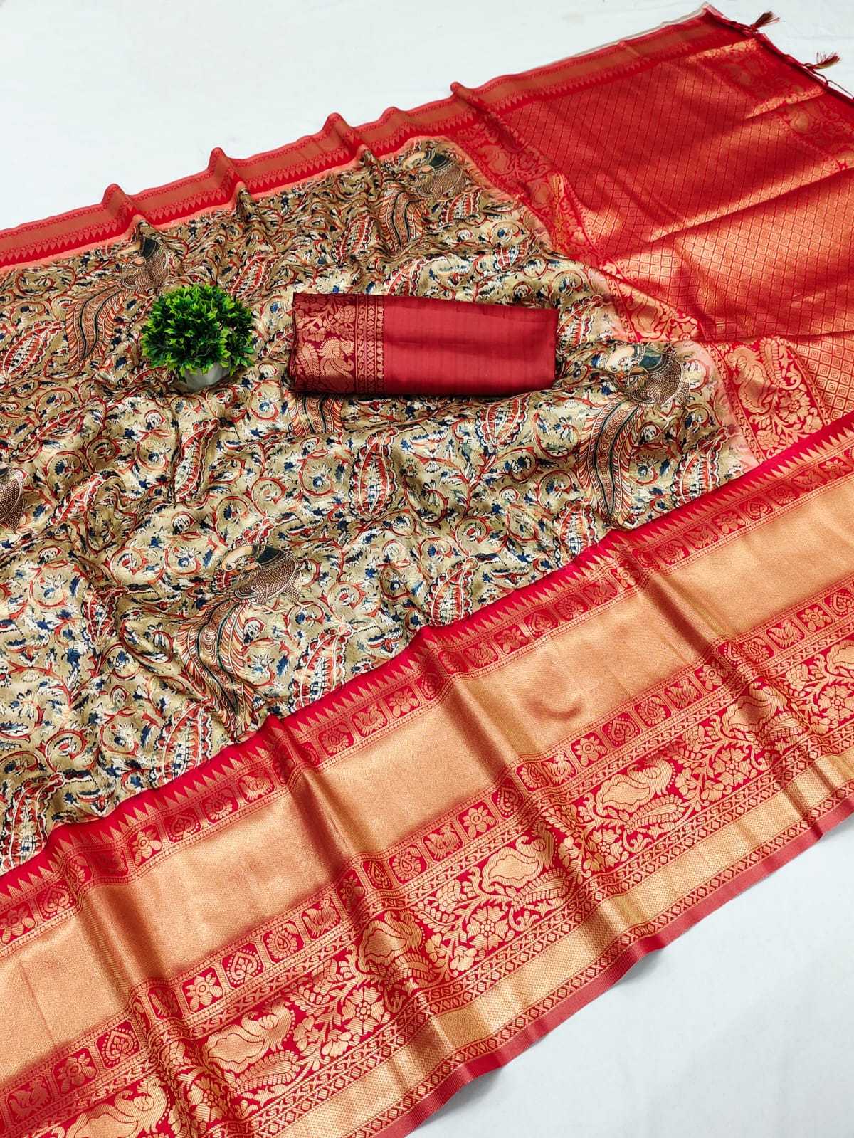 Ynf Soft Silk KESH203 MTW54 Silk Sarees Wholesale Soft Silk Sarees Designer Silk Sarees Kalamkari Silk Sarees Manufacturer