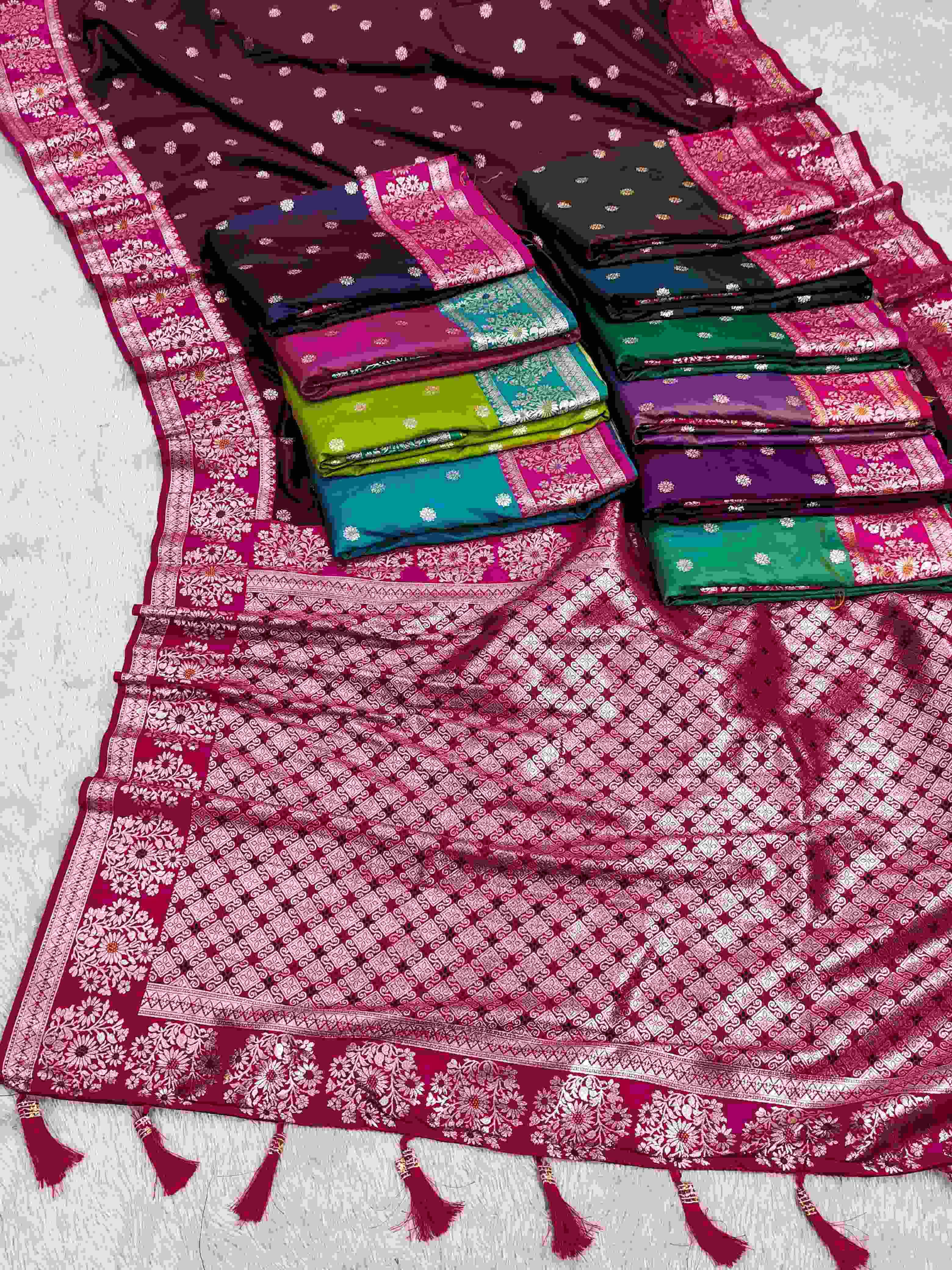 Ynf Soft Silk RIN113 0202 Silk Sarees Wholesale Soft Silk Sarees Designer Silk Sarees Zari Border Silk Sarees Manufacturer