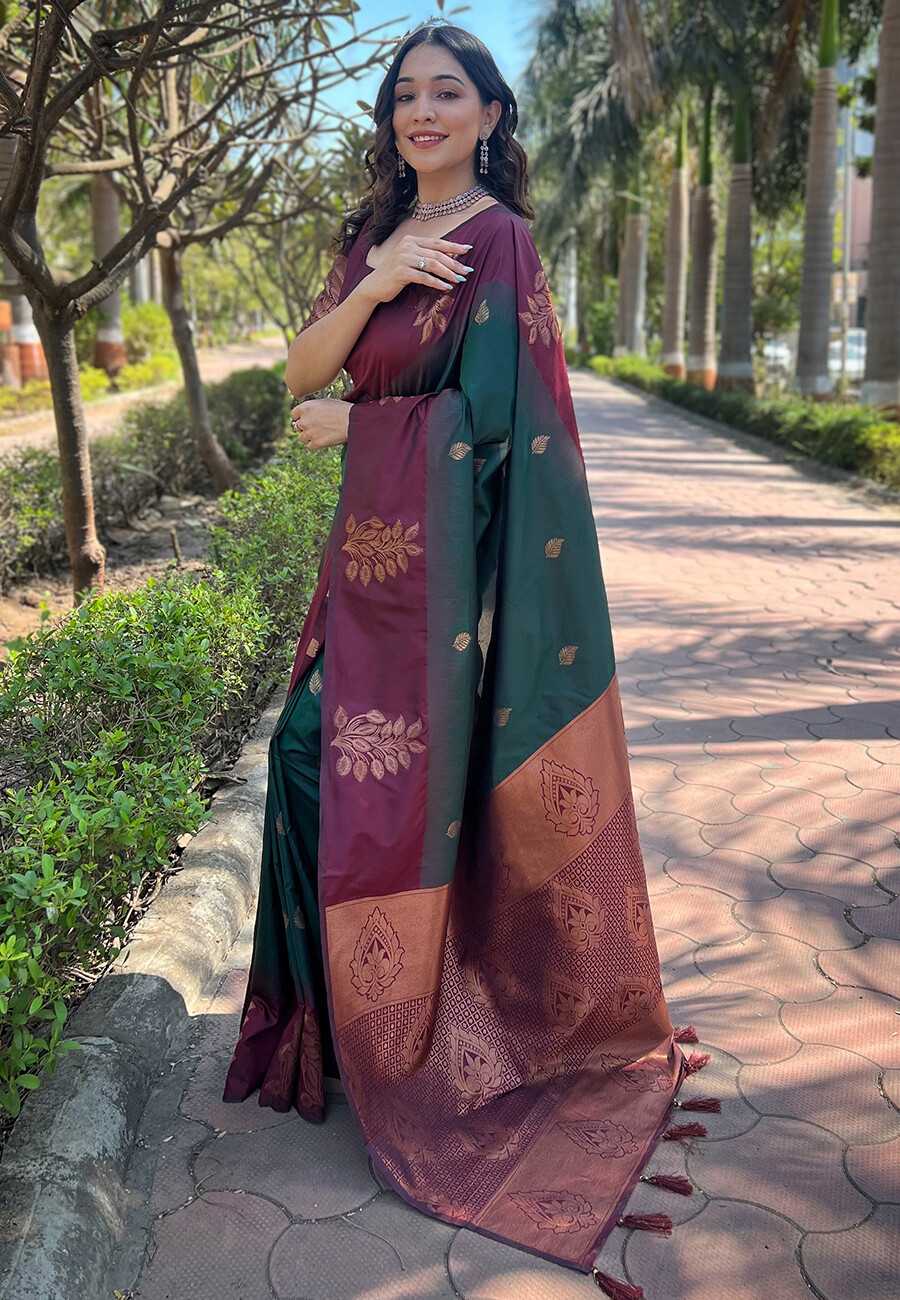 Ynf Soft Silk RIN116 SOFT SILK DUSTY 3186 Sarees Wholesale Party Wear Sarees Fancy Sarees Indian Sarees Manufacturer