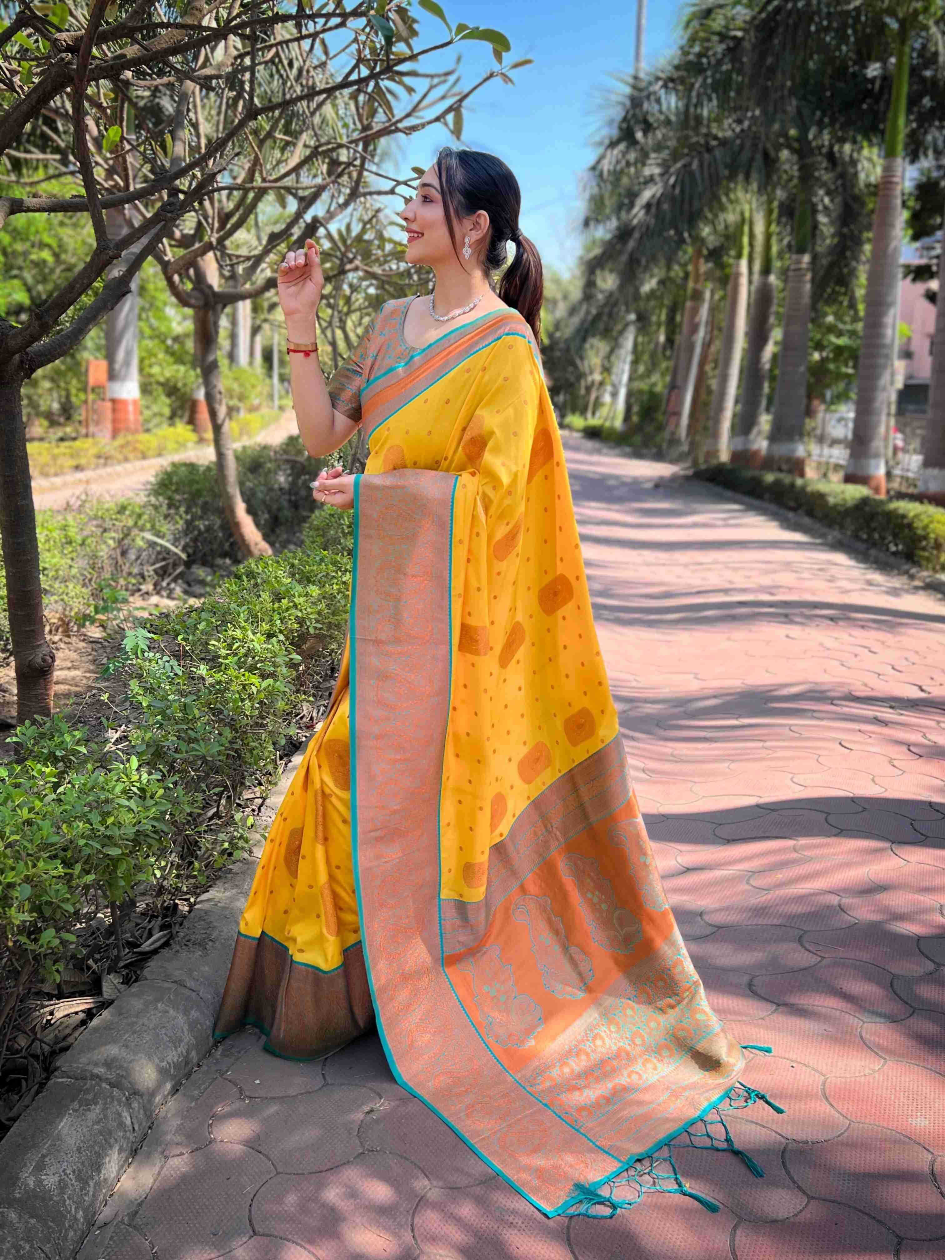 Ynf Soft Silk RIN116 YASHI CHAAP 3121 Sarees Wholesale Fancy Sarees Plain Sarees Zari Sarees Manufacturer