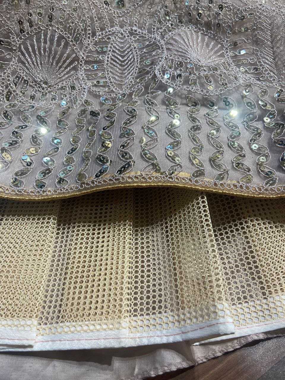 YNF SOFT SILK RIN121 1011 LEHENGA WHOLESALE SEQUIN HEAVY SILK LEHENGA MANUFACTURER