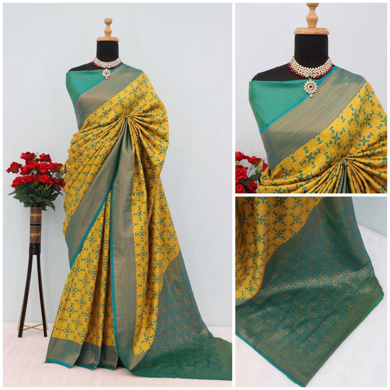 Ynf Soft Silk RIN179 789 Silk Sarees Wholesale Kanjeevaram Sarees Soft Silk Sarees Fancy Silk Sarees Zari Border Silk Sarees Manufacturer