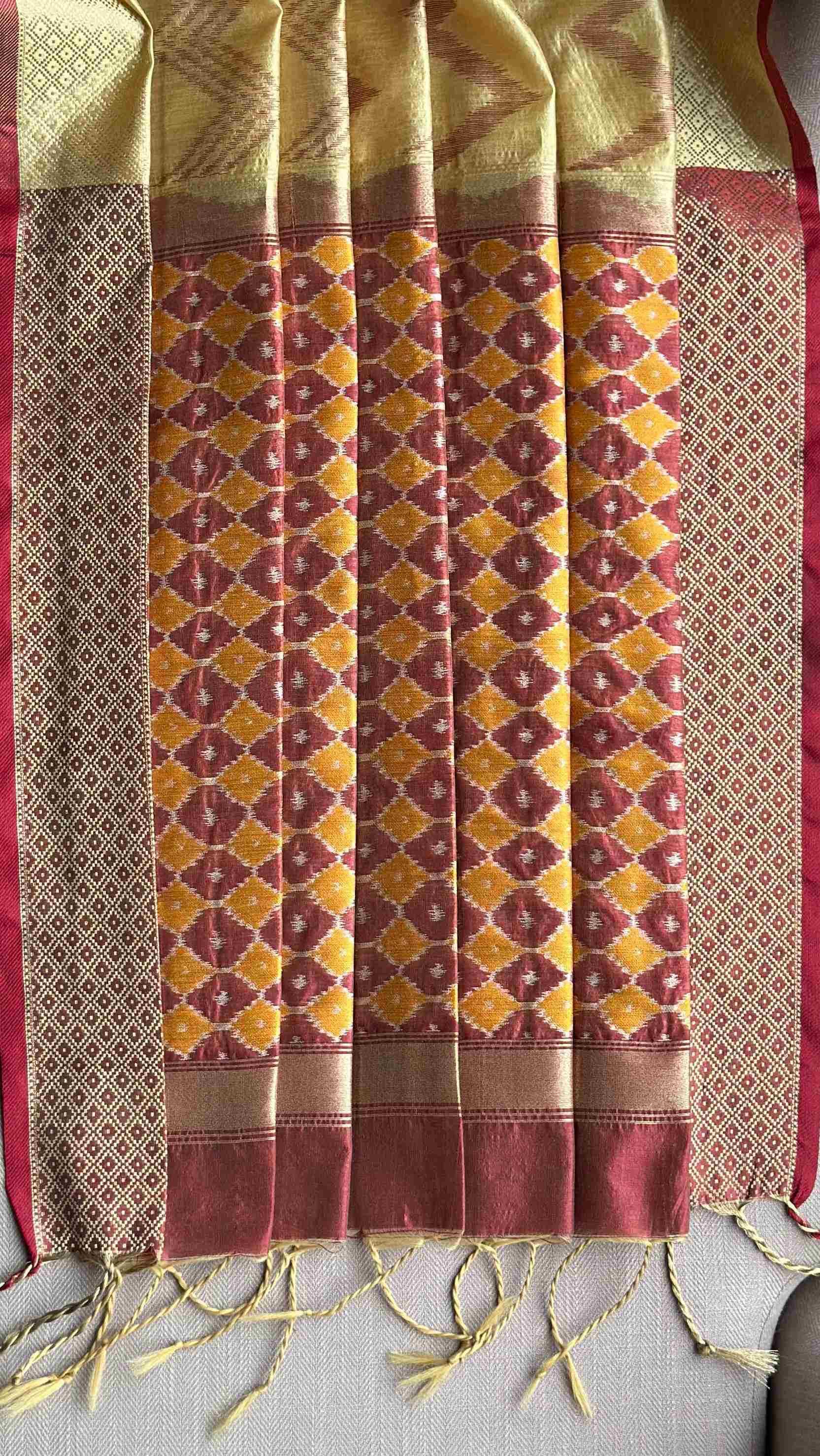 Ynf Tussar Silk KESH364 Sunanda Sarees Wholesale Printed Sarees Ladies Sarees Leheriya Sarees Manufacturer