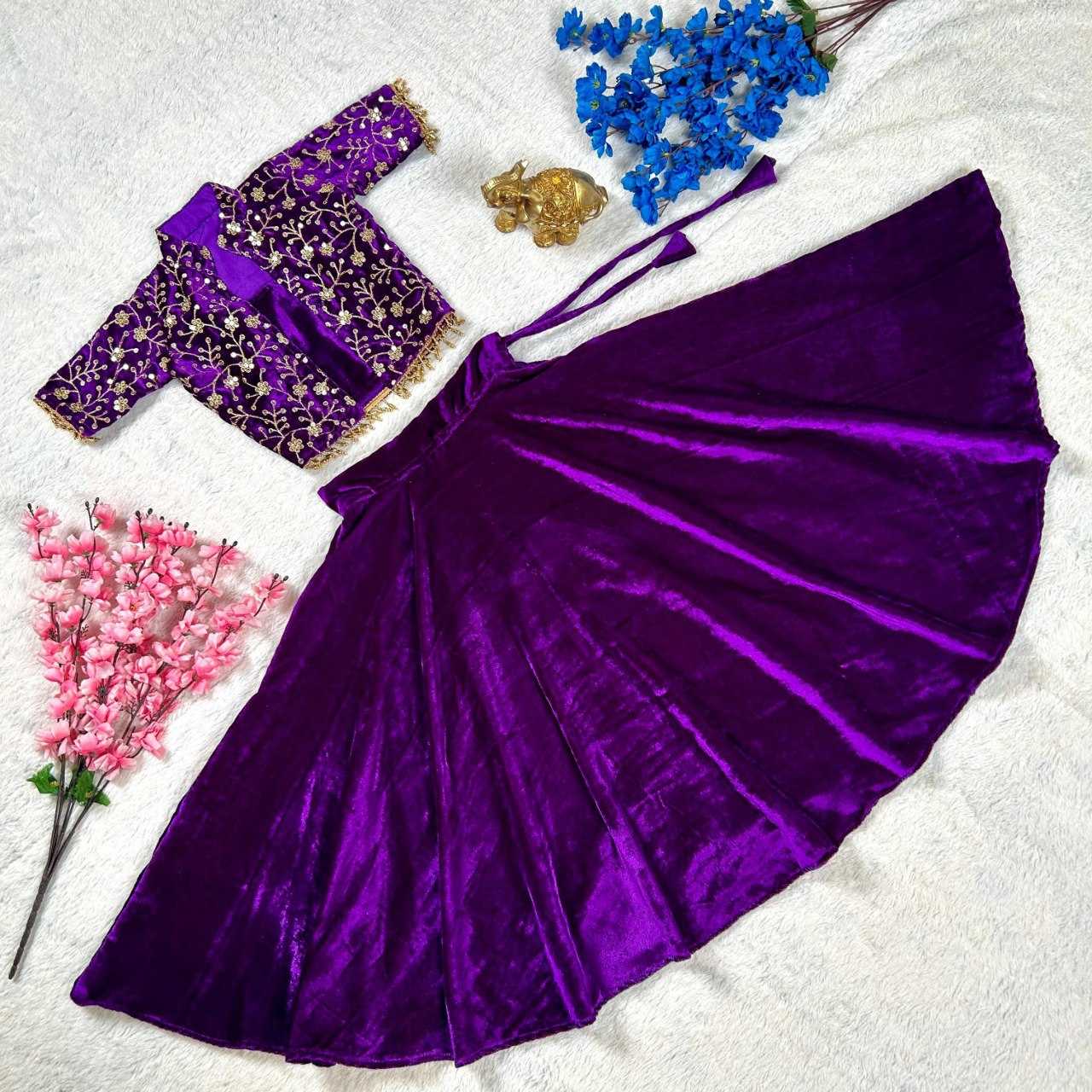 Ynf Velvet KESH109 RRKT96 Kids Wear Wholesale Kids Lehenga Kids Suit Kids Festive Wear Manufacturer