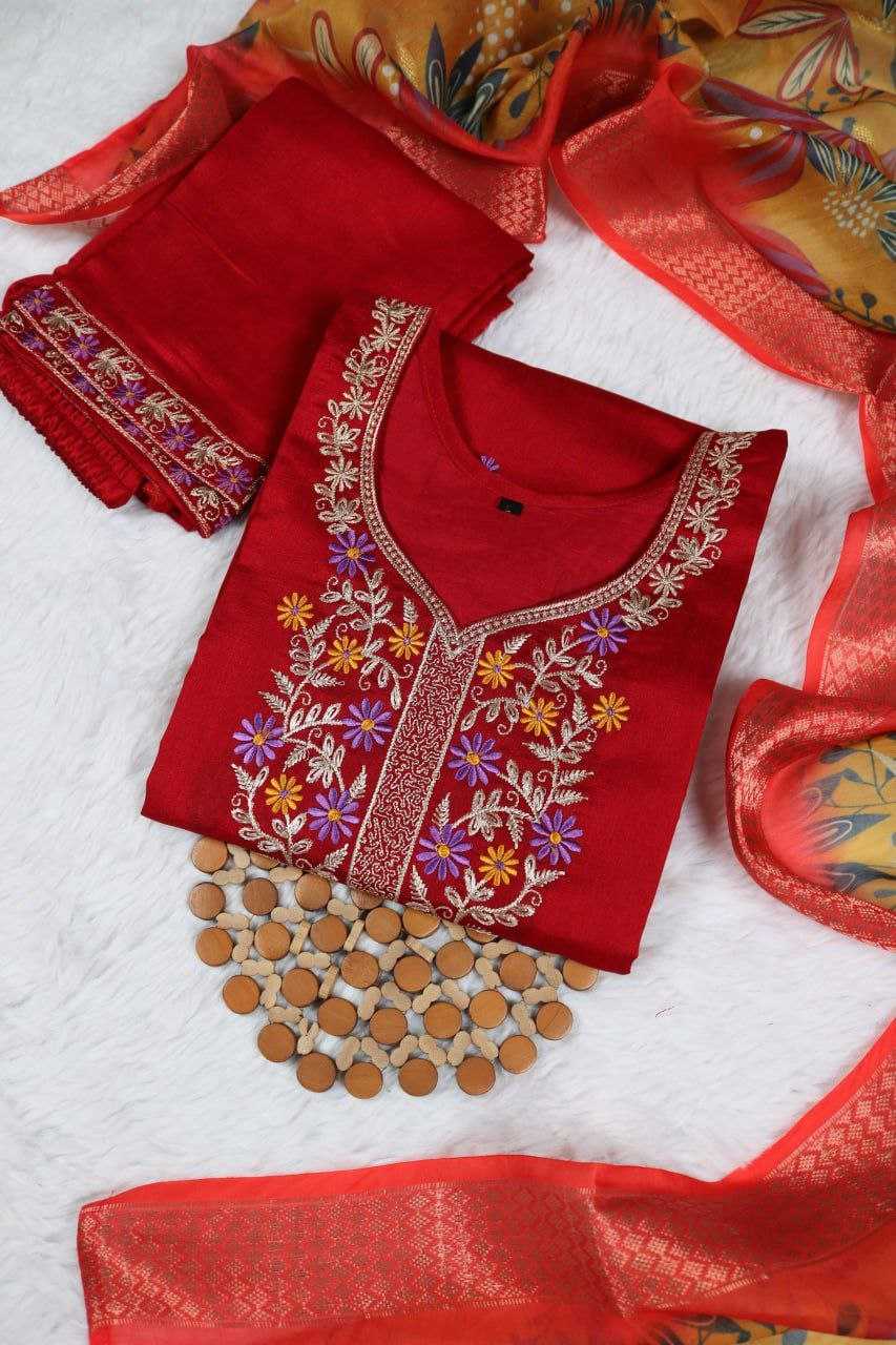 YNF VICHITRA KESH196 3061SUITS & DRESSES WHOLESALE LADIES EMBROIDERY PARTY SUITS MANUFACTURER