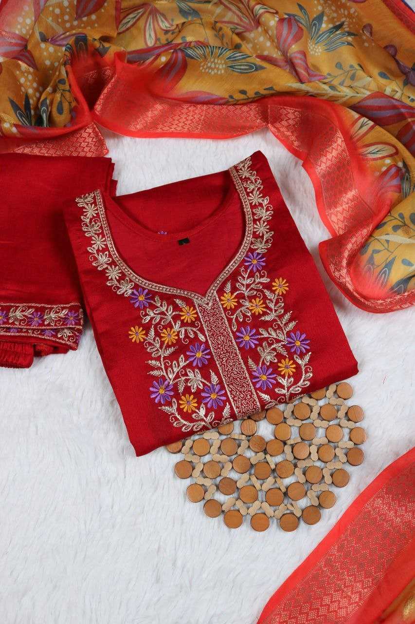 YNF VICHITRA KESH196 3061SUITS & DRESSES WHOLESALE LADIES EMBROIDERY PARTY SUITS MANUFACTURER