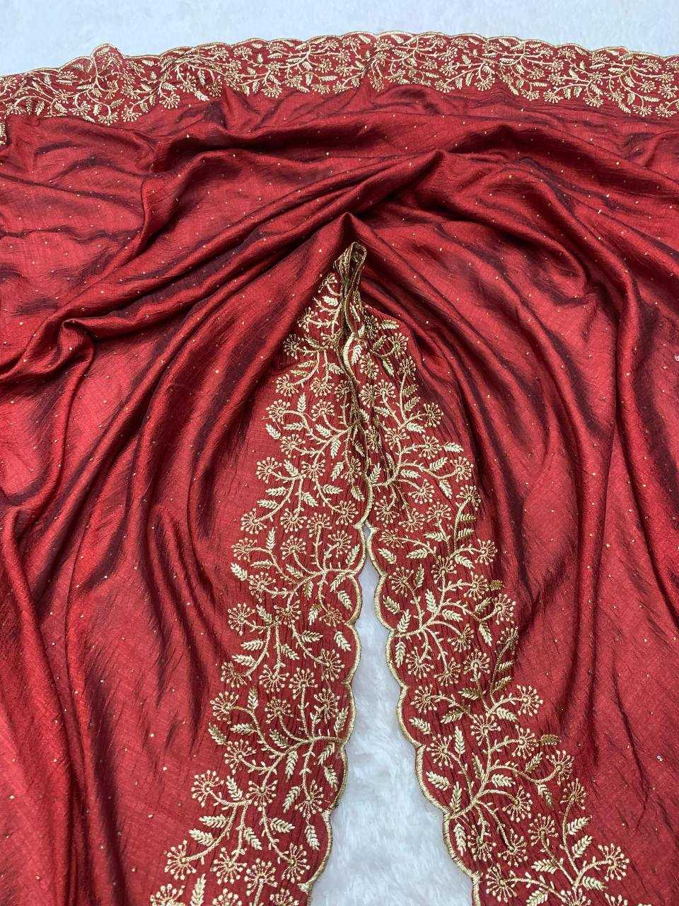 Ynf Vichitra Silk KESH336 PNF02 Silk Sarees Wholesale Heavy Silk Sarees Designer Silk Sarees Embroidered Silk Sarees Manufacturer