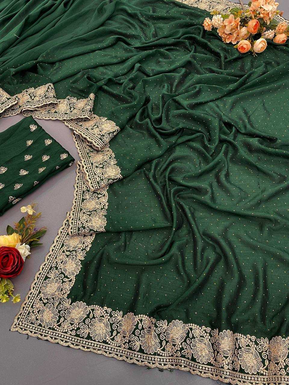 Ynf Vichitra Silk KESH336 PNF10 Silk Sarees Wholesale Heavy Silk Sarees Designer Silk Sarees Embroidered Silk Sarees Manufacturer