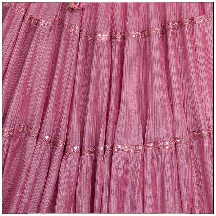 YNF VICHITRA SILK RIN131 2259 LEHENGAS WHOLESALE RUFFEL HEAVY FANCY LEHENGAS MANUFACTURER