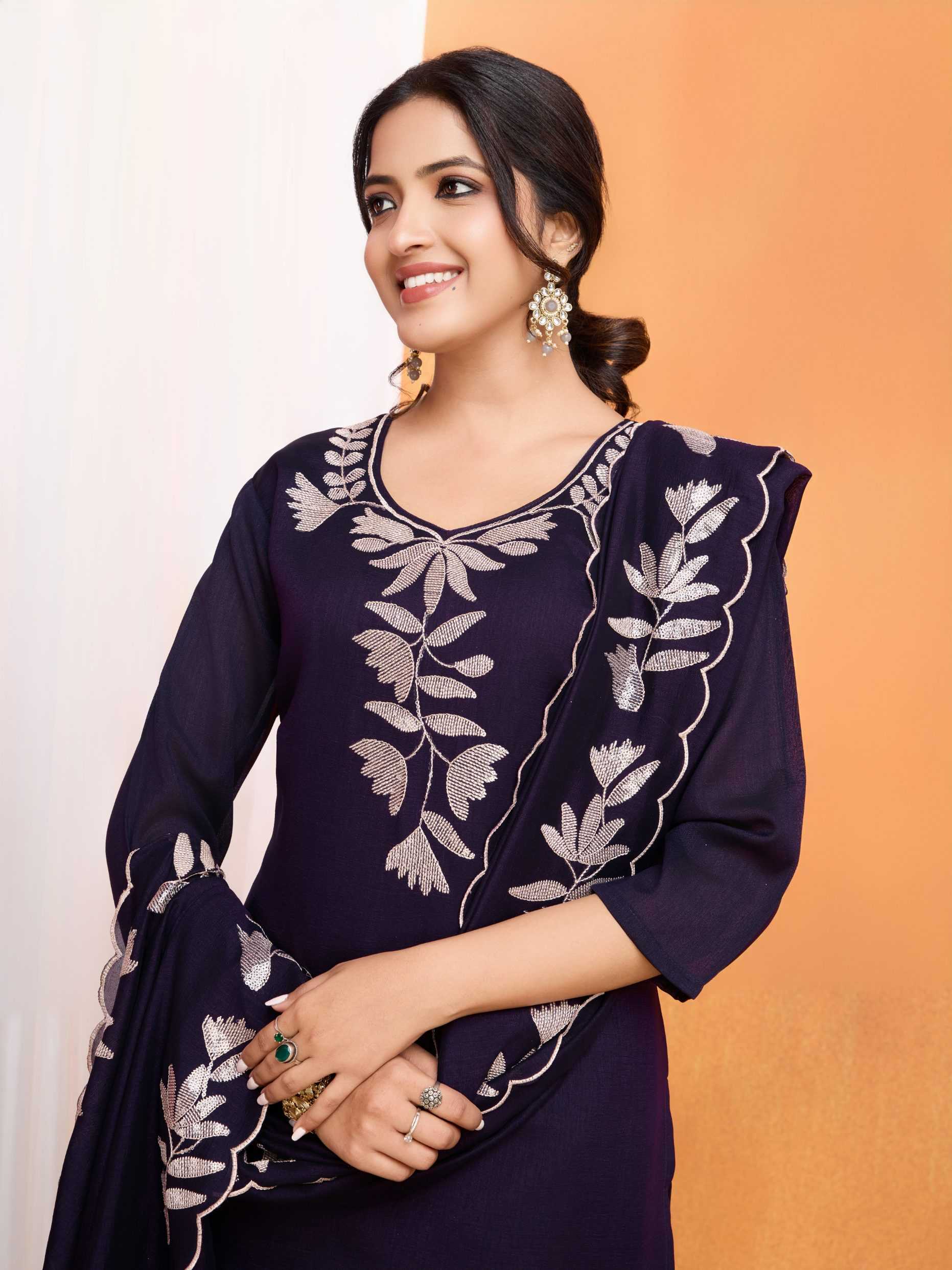 Ynf Vichitra Silk RIN153 8007 Kurti Wholesale Festive Kurtis Kurtis With Bottom Round Neck Kurtis Manufacturer