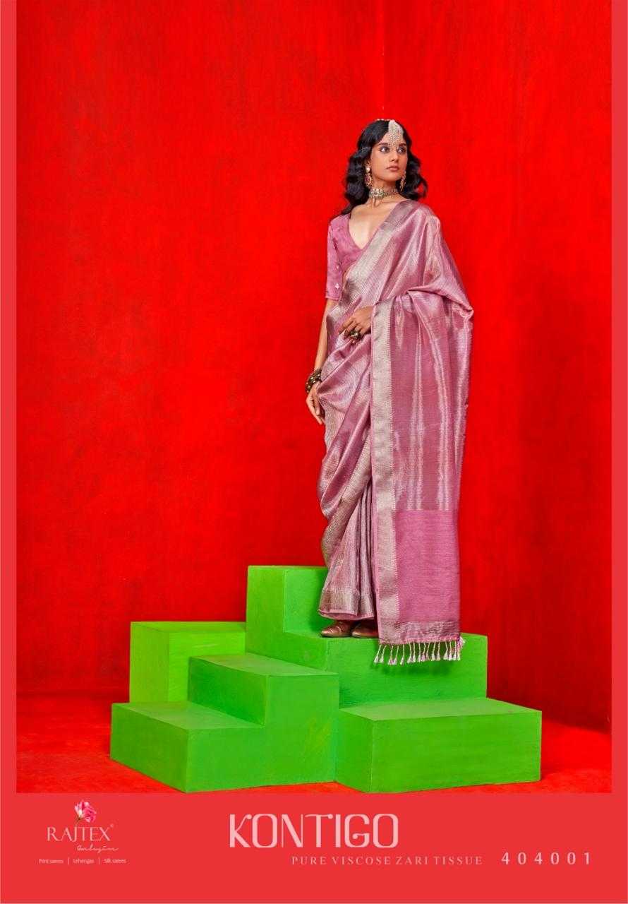 Ynf Viscose KESH113 KONTIGO Sarees Wholesale Jacquard Saree Viscose Saree Zari Sarees Manufacturer