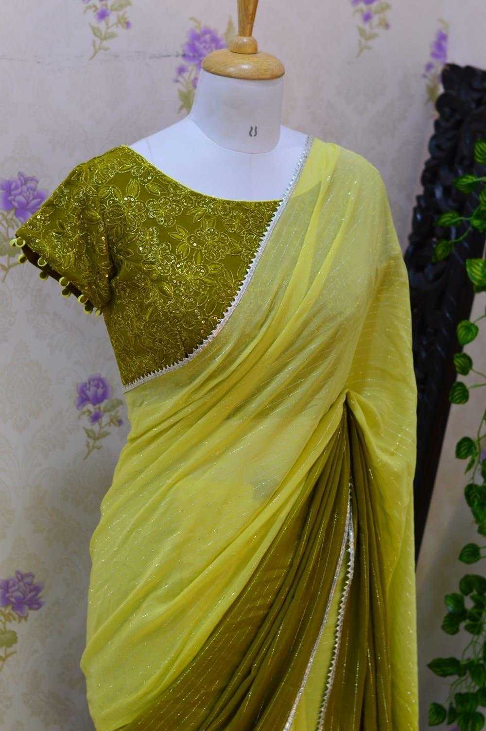 YNF VISCOSE KESH274 MIS24 SAREE WHOLESALE VISCOSE EMBROIDERED LACE BORDER SAREE MANUFACTURER