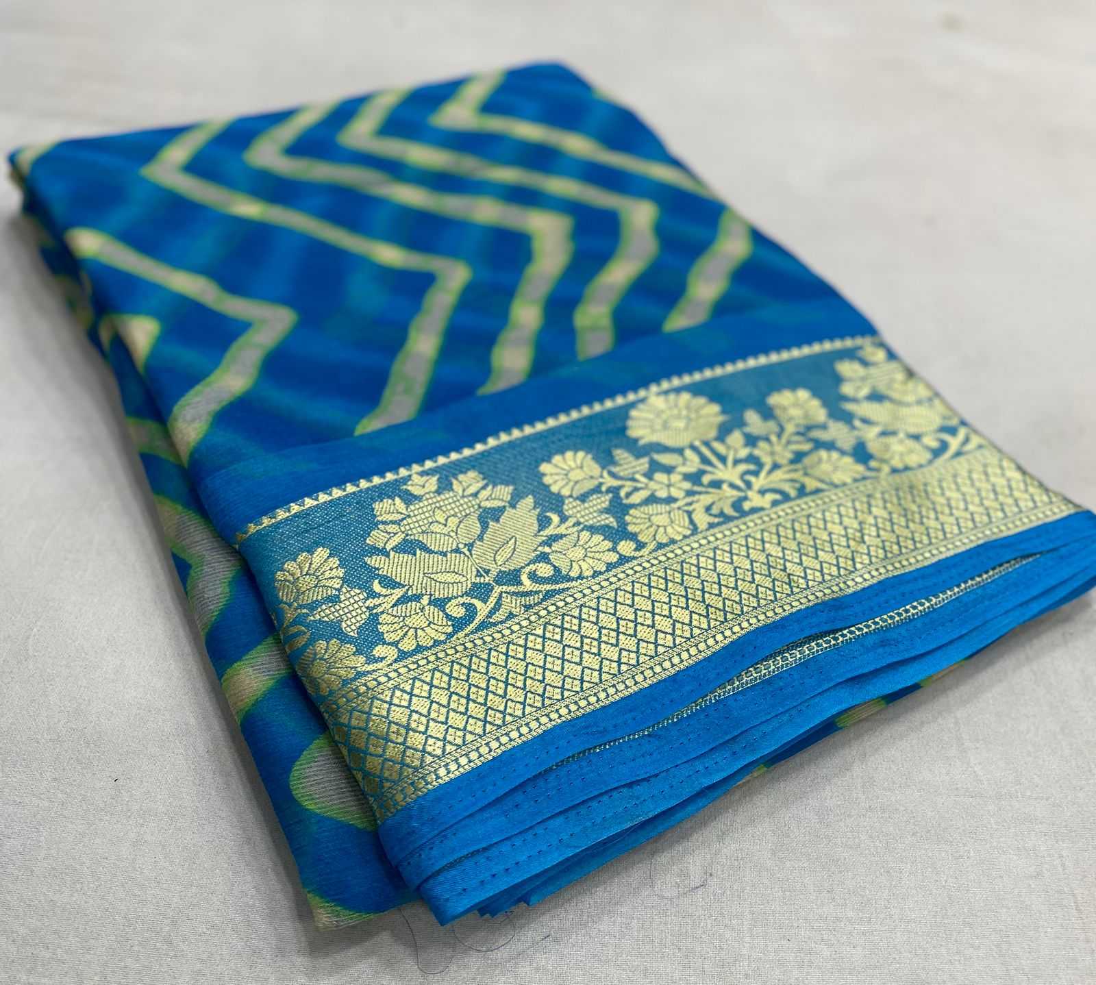 Ynf Viscose KESH364 JHP06 Sarees Wholesale Fancy Sarees Printed Sarees Leheriya Sarees Manufacturer