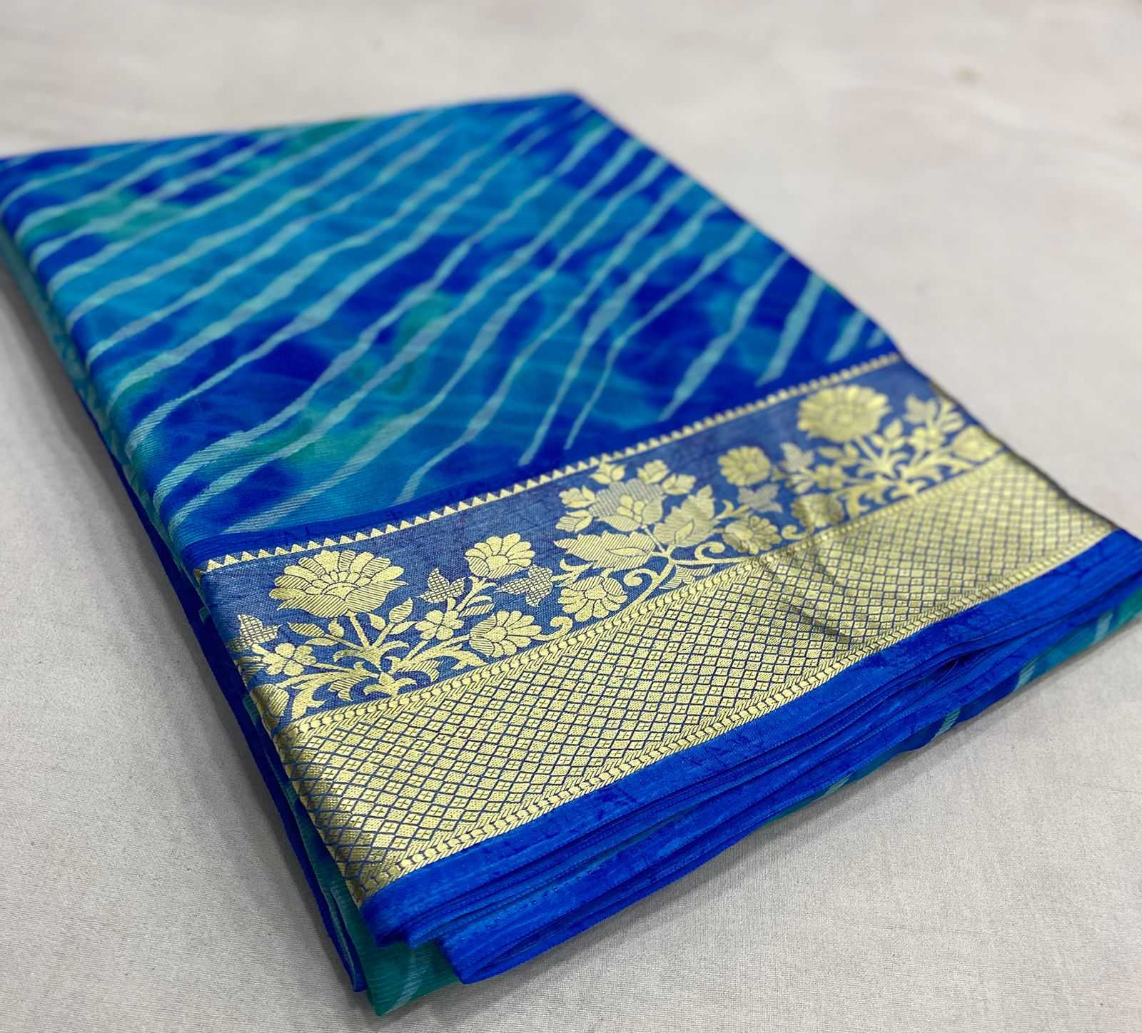 Ynf Viscose KESH364 JHP06 Sarees Wholesale Fancy Sarees Printed Sarees Leheriya Sarees Manufacturer