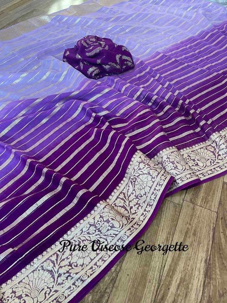 YNF VISOCSE KESH274 MIS19 SAREE WHOLESALE VISOCOSE GEORGETTE ZARI SAREE MANUFACTURER