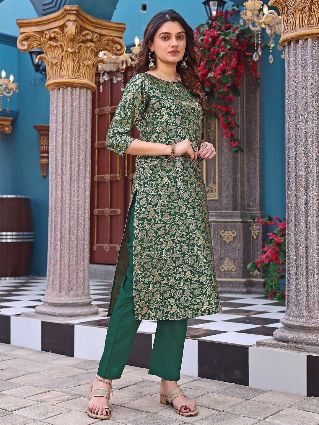 Ynf Art Silk KESH334 PAVITRA Suits & Dresses Wedding Collections Festive Collections Wholesale Ladies Silk Suit Designer Suits Long Kurti Suits Manufacturer