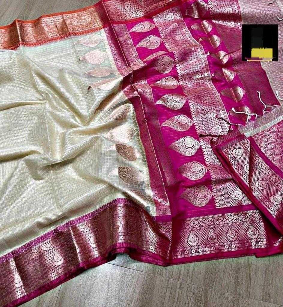 Ynf Banarasi Soft Silk KESH131 Banarasi Kota Chex Silk Sarees Wholesale Banarasi Silk Sarees Soft Silk Sarees Kota Sarees Manufacturer