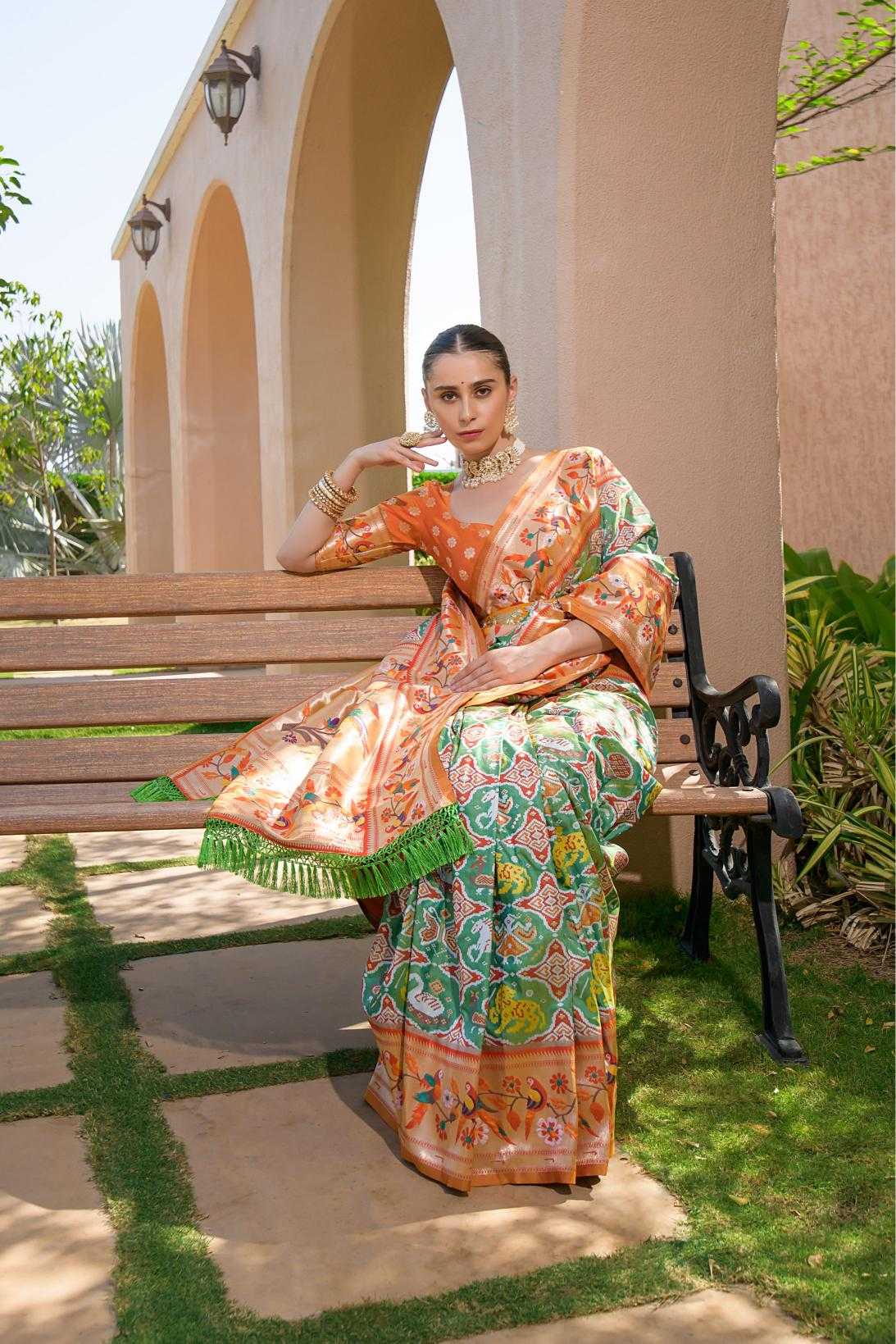 Ynf Banarasi Soft Silk KESH165 PAITHANI SPARROW Silk Sarees Wholesale Banarasi Silk Sarees Paithani Sarees Soft Silk Sarees Manufacturer