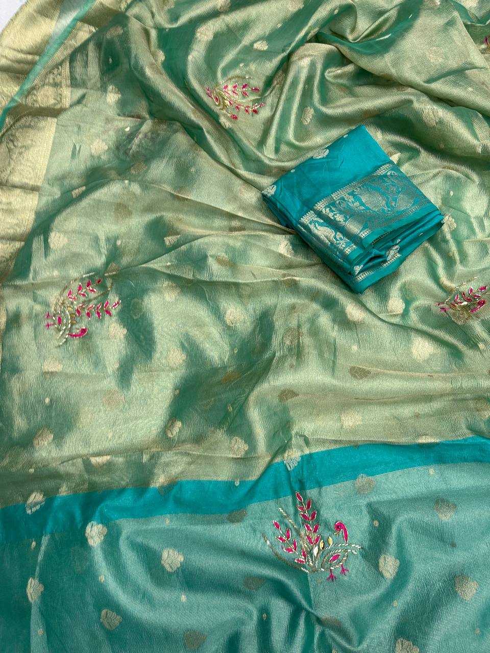 Ynf Banarasi Soft Silk RIN189 1160 Sarees Wholesale Designer Sarees Fancy Sarees Tissue Silk Saree Hand Work Sarees Manufacturer